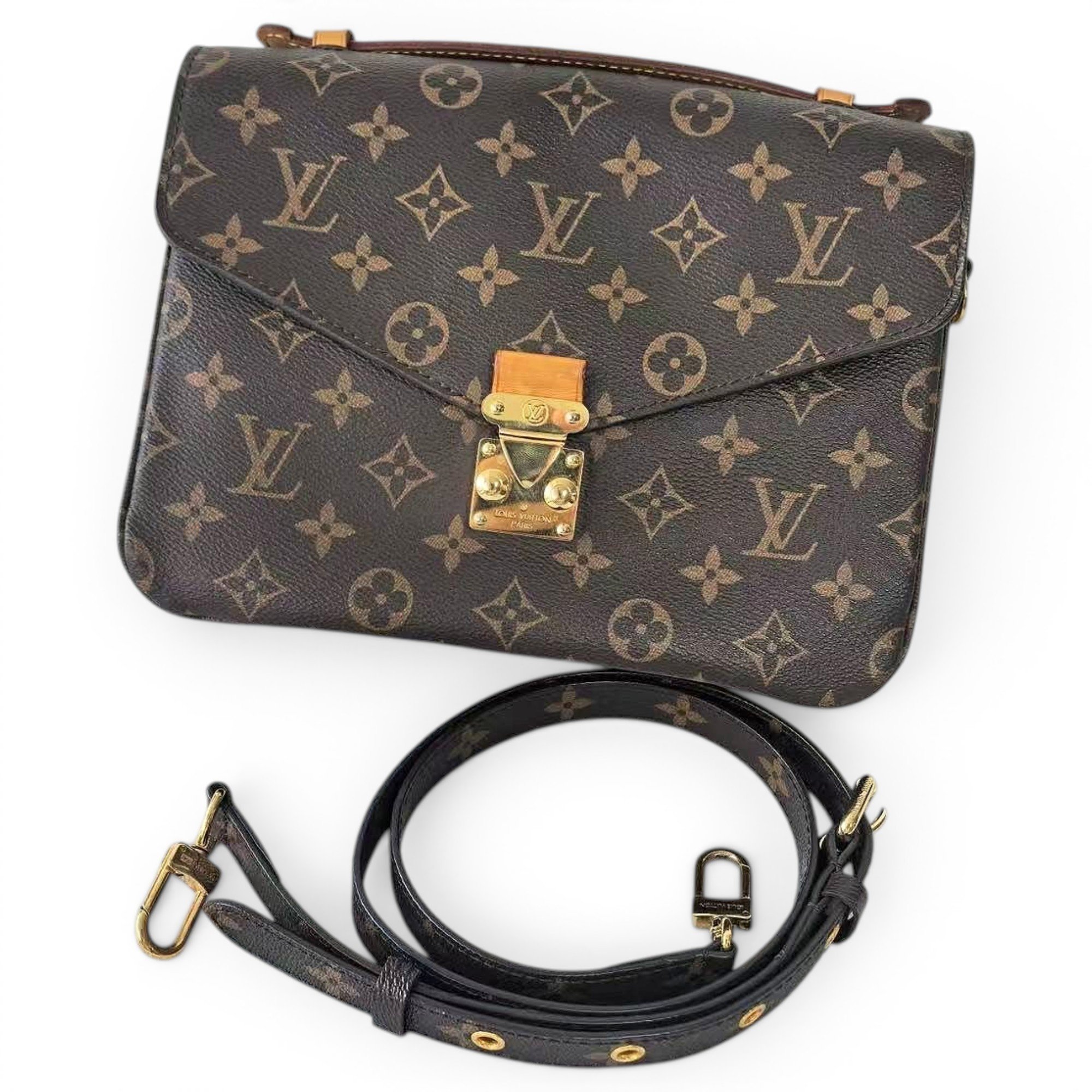 Metis leather handbag