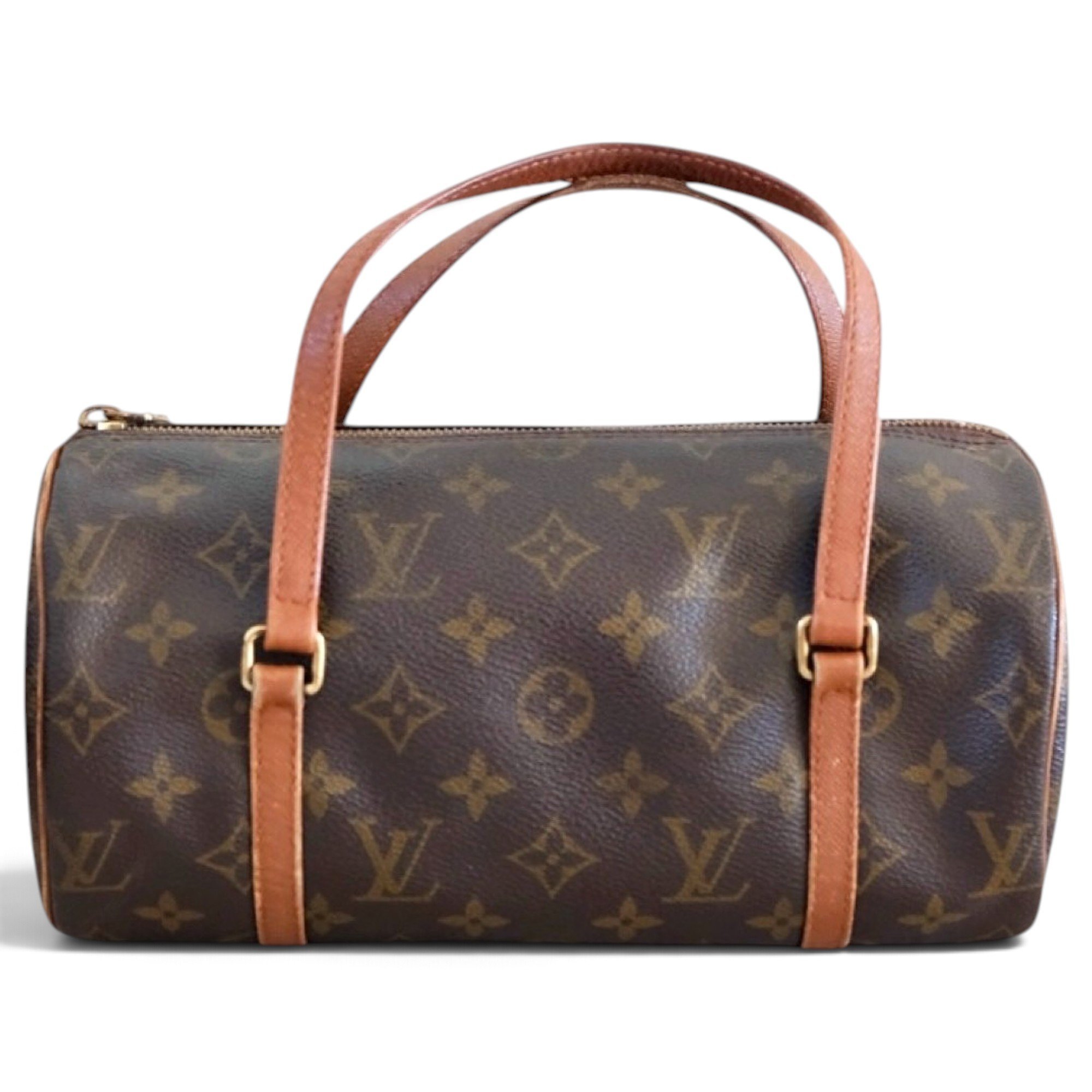 Papillon leather handbag
