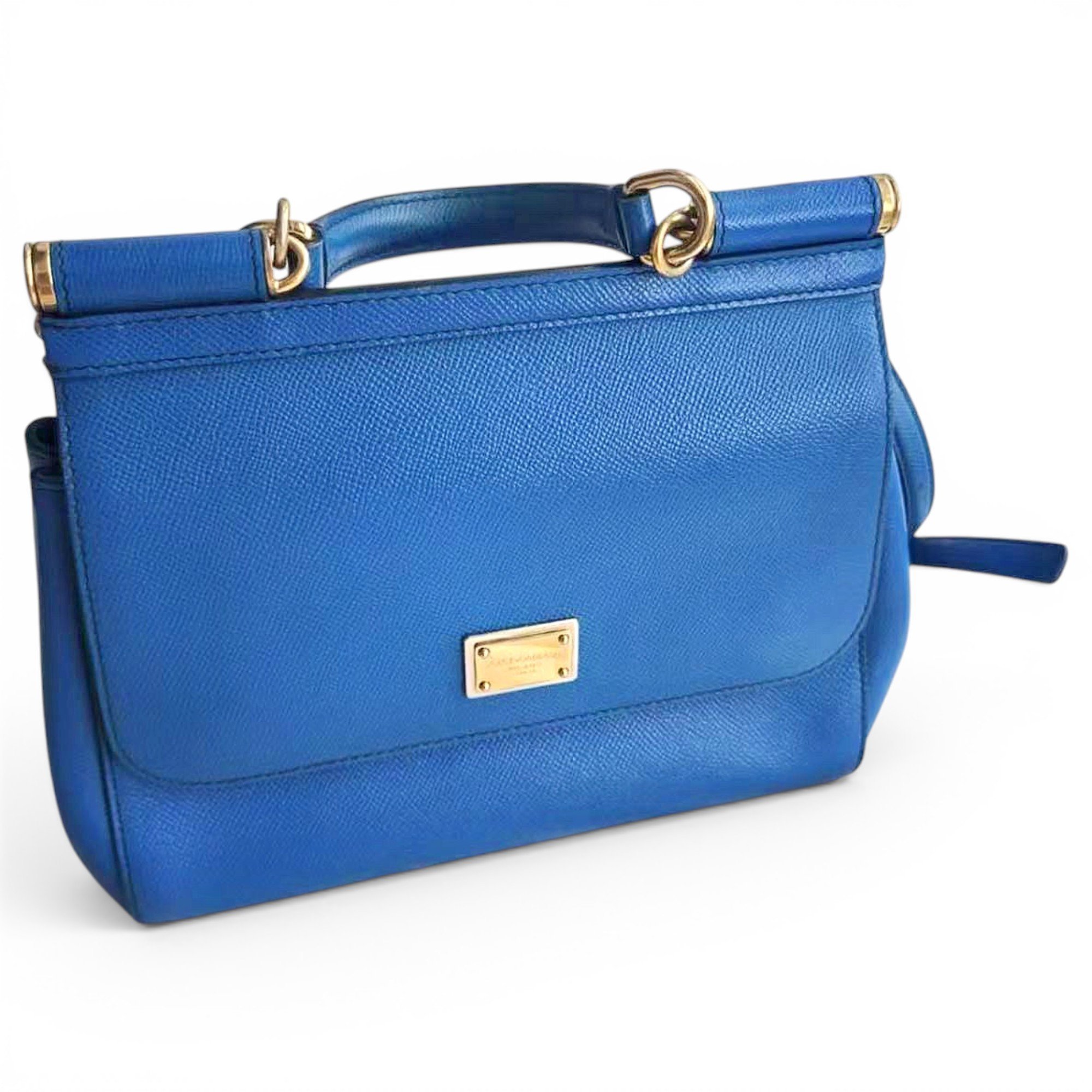 Dolce & Gabbana Sicily leather handbag