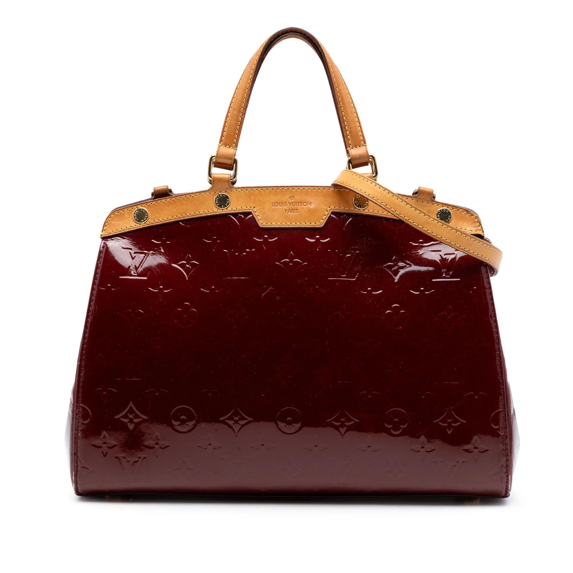Bréa leather handbag