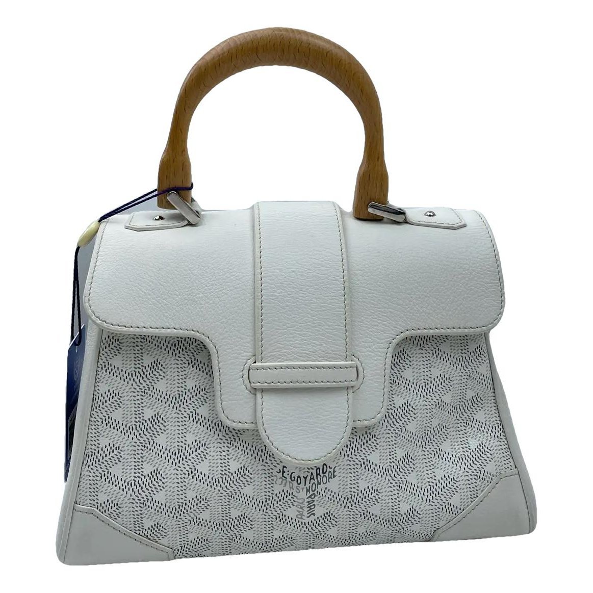 Goyard Saïgon leather handbag