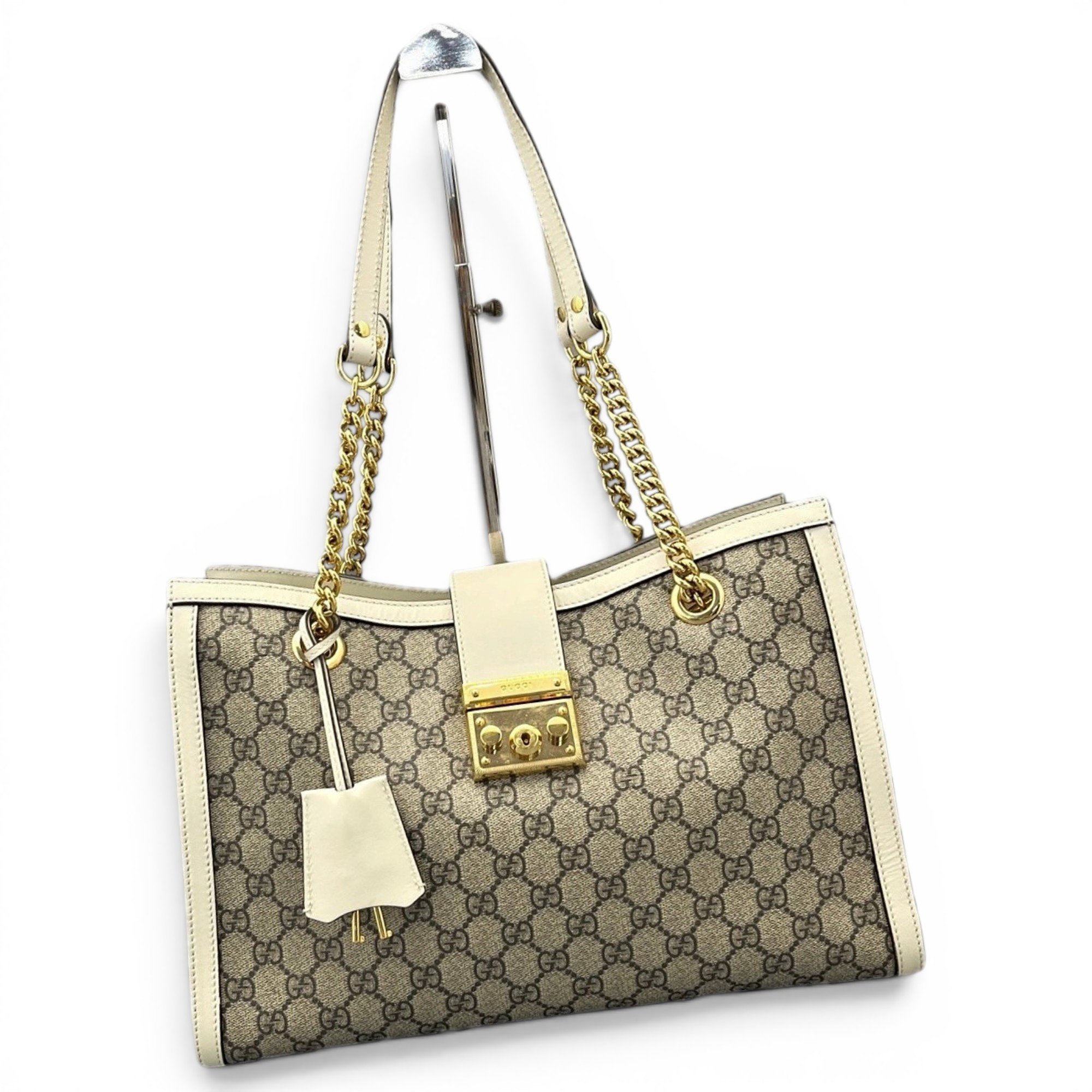 Padlock cloth handbag