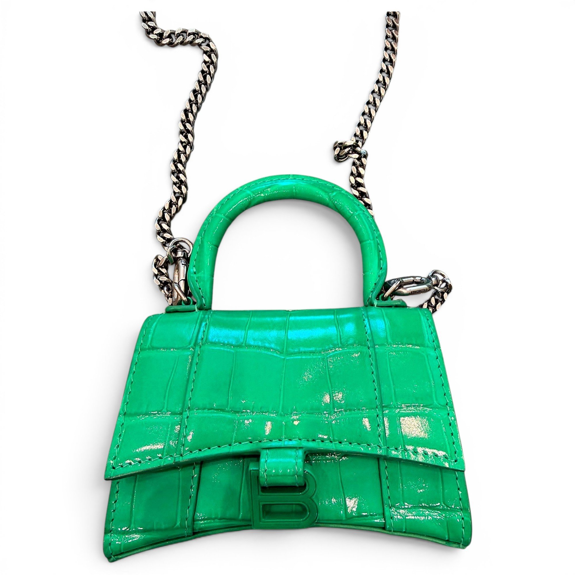 Downtown Chain leather handbag
