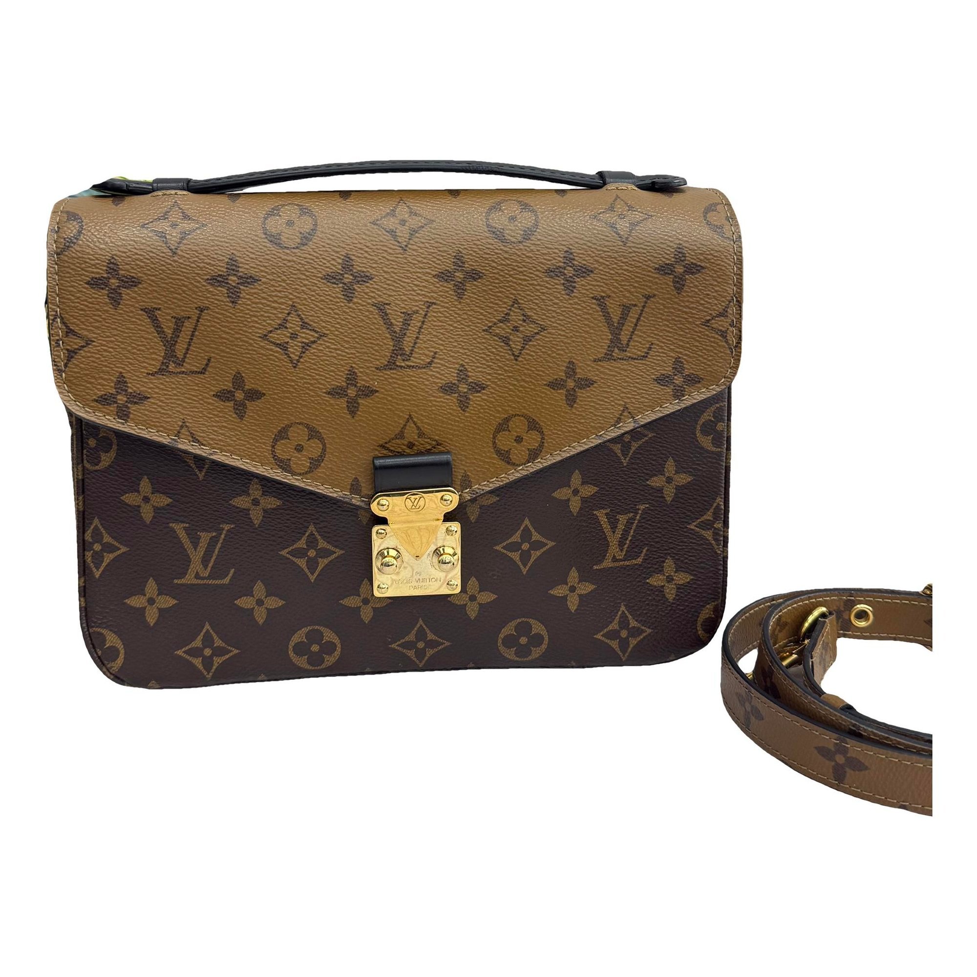 Metis leather handbag