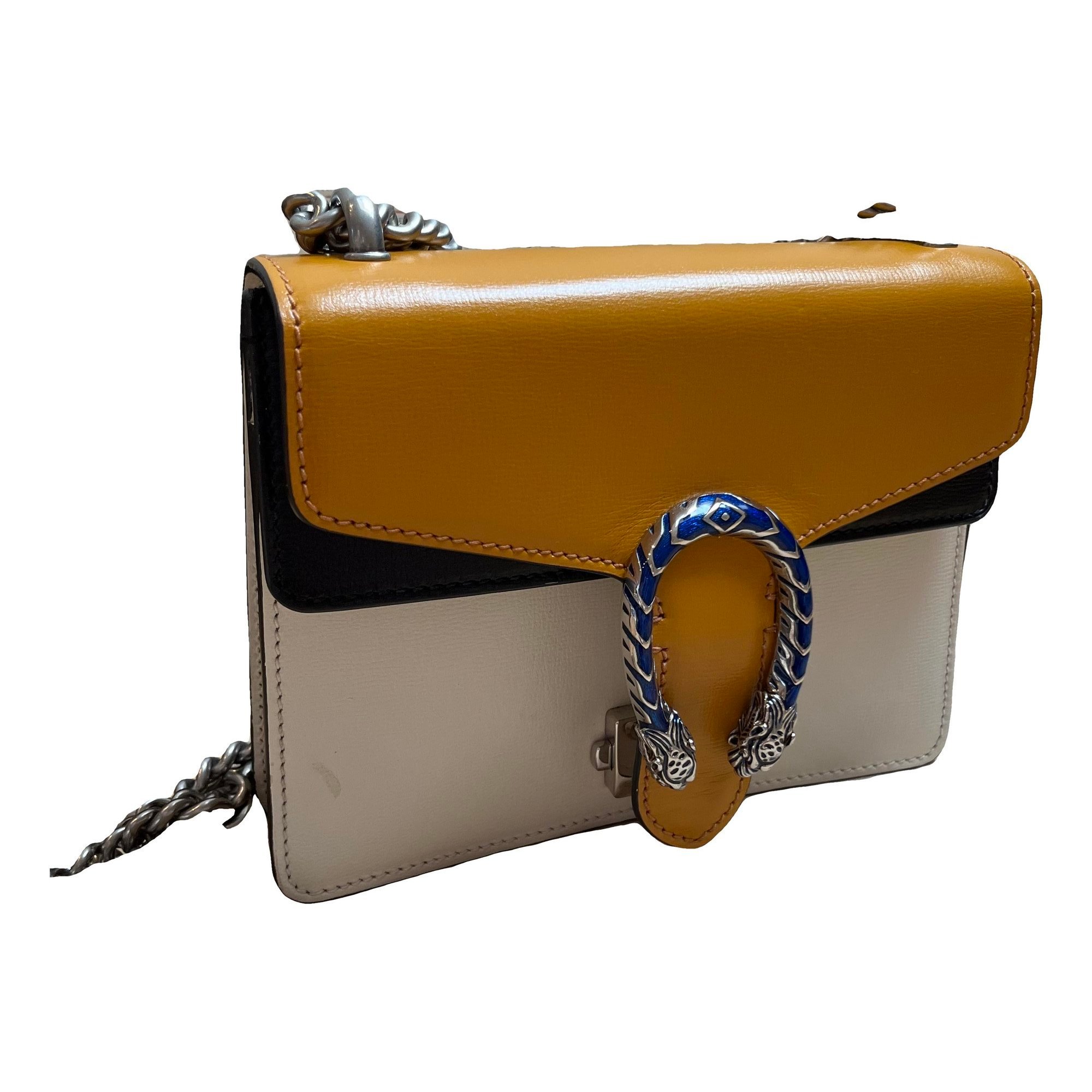 Dionysus leather clutch bag