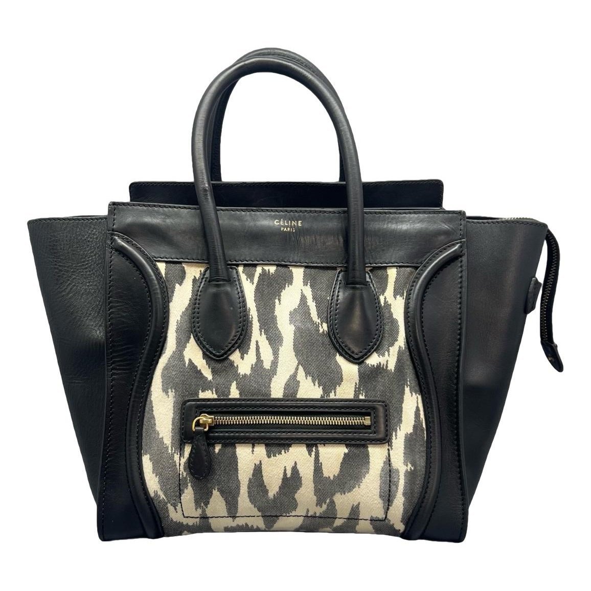Luggage leather handbag