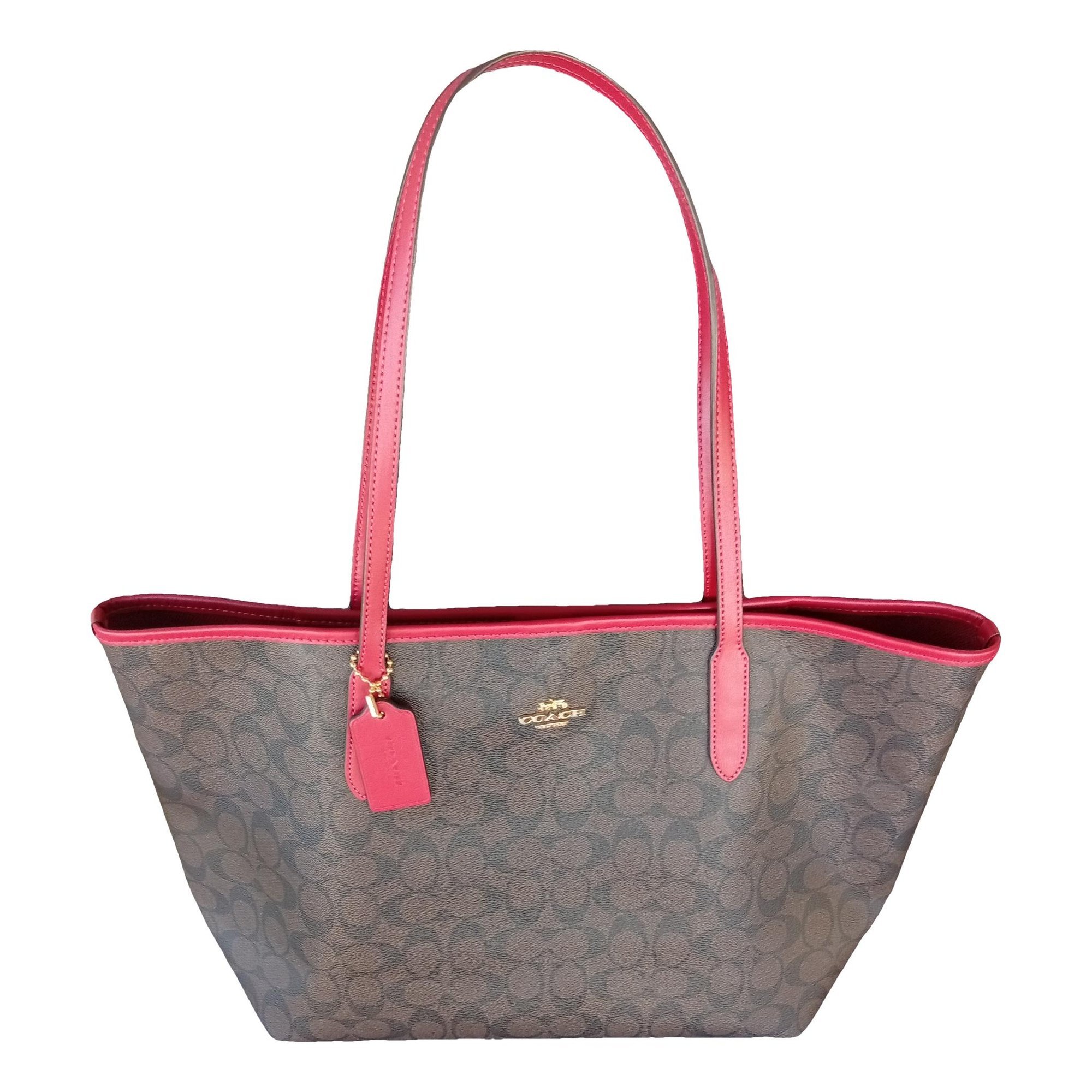 CITY ZIP TOTE leather handbag