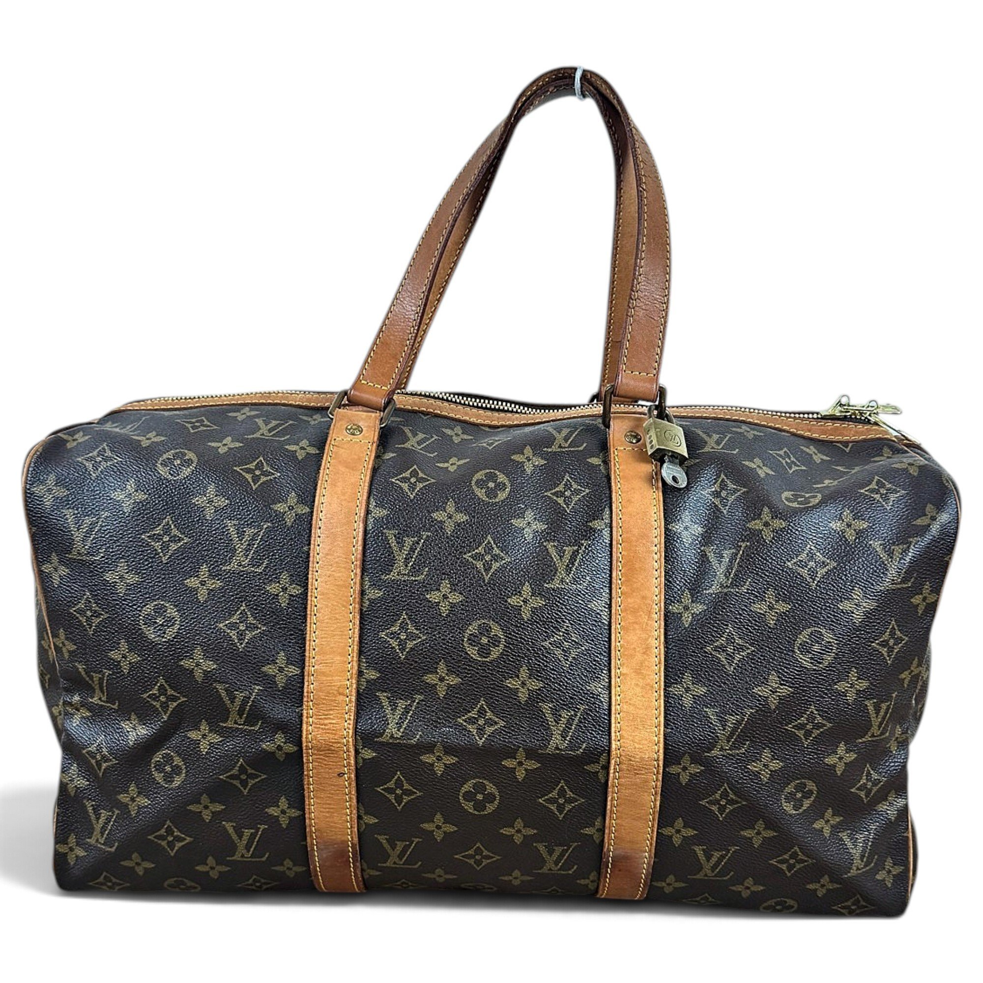 Sac souple leather 48h bag
