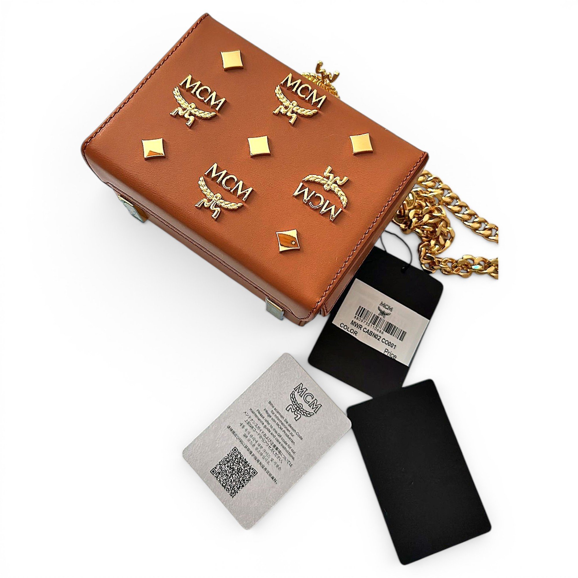Leather crossbody bag