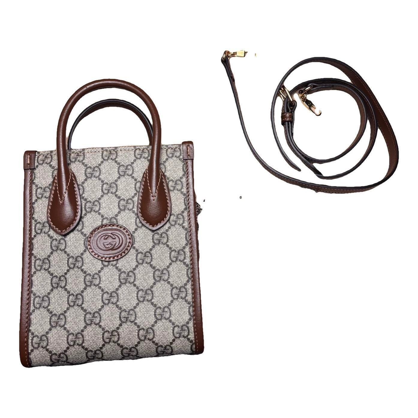 Leather tote