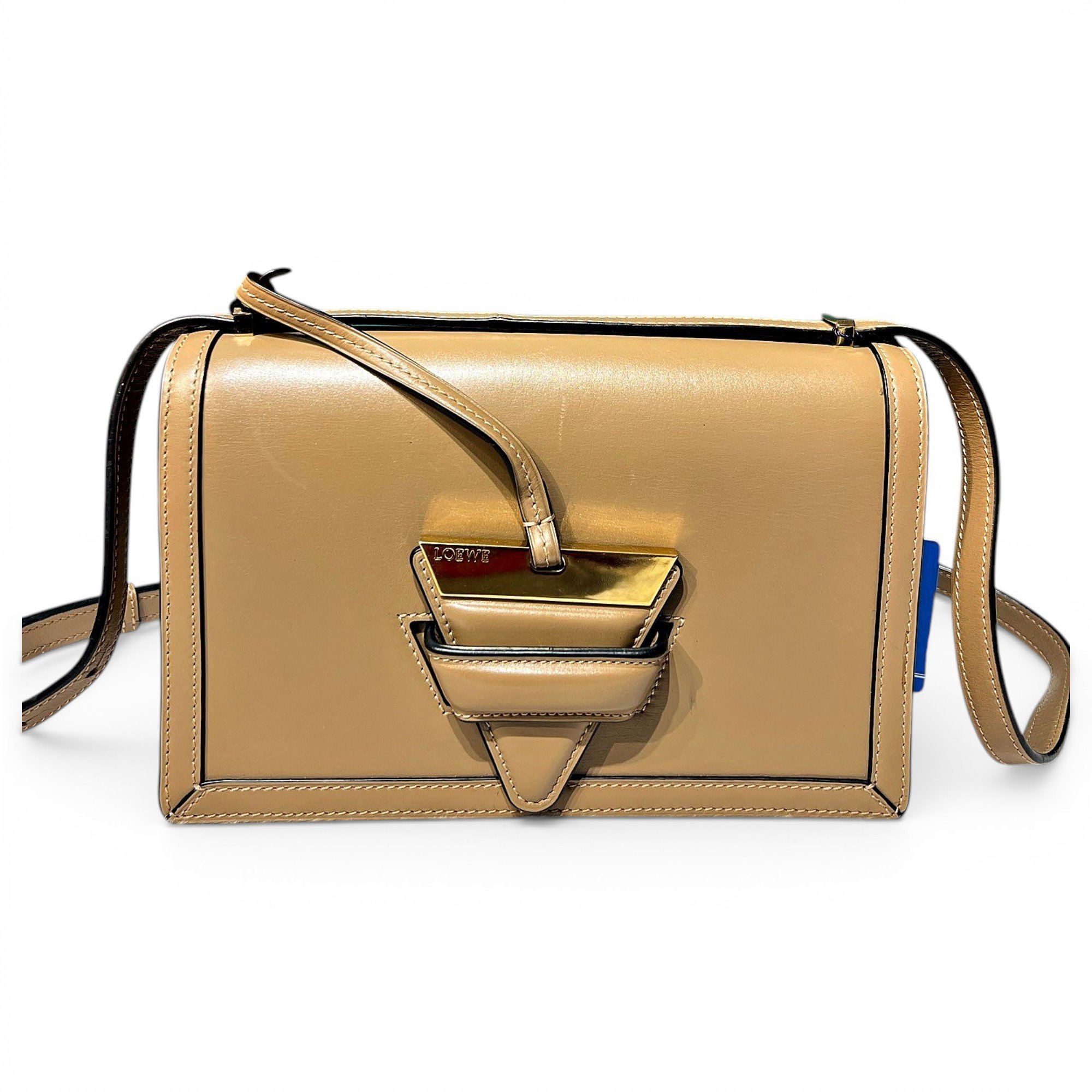 Barcelona leather handbag