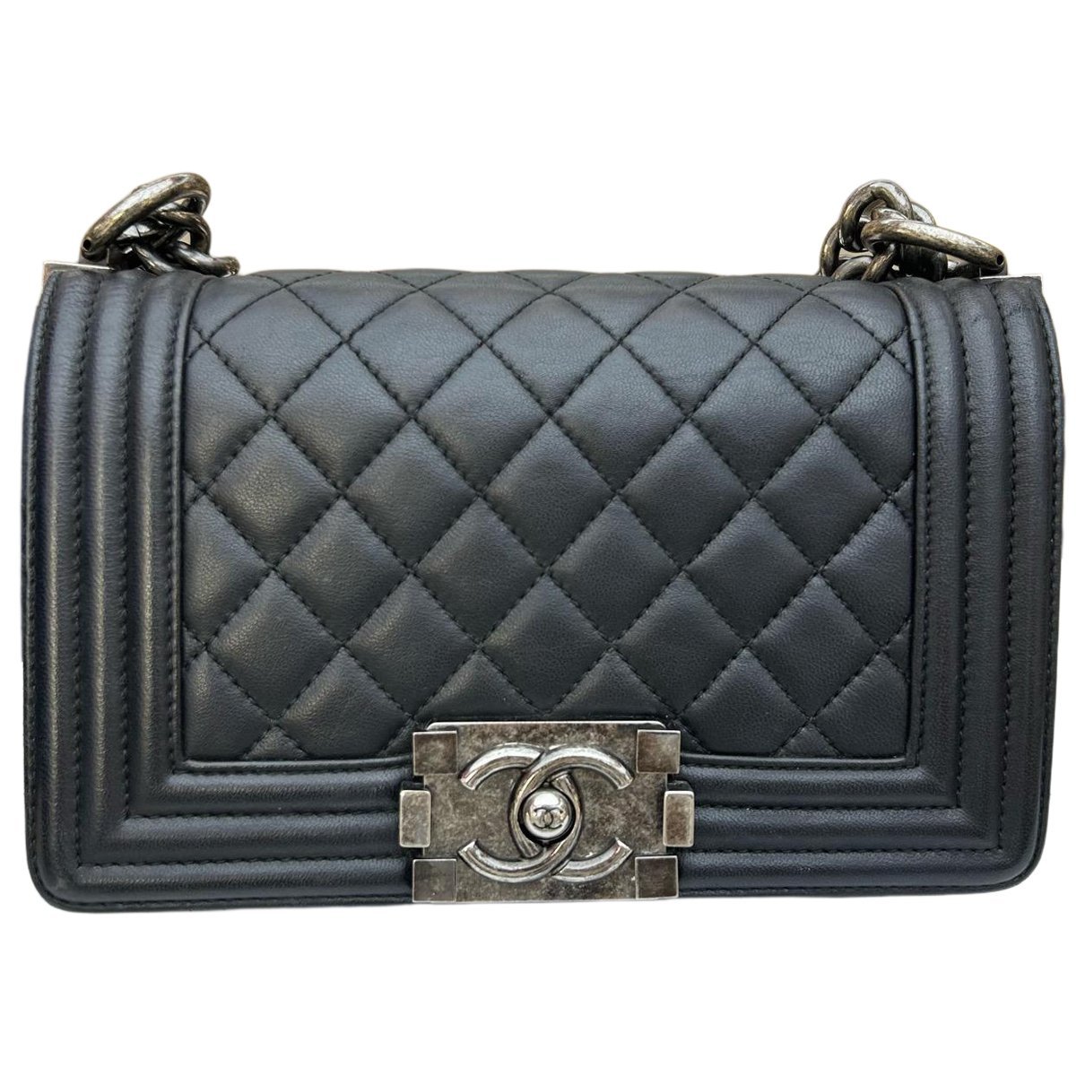 Boy leather crossbody bag