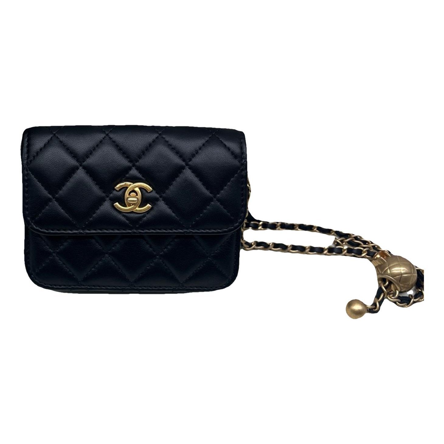 Wallet On Chain Timeless/Classique leather crossbody bag