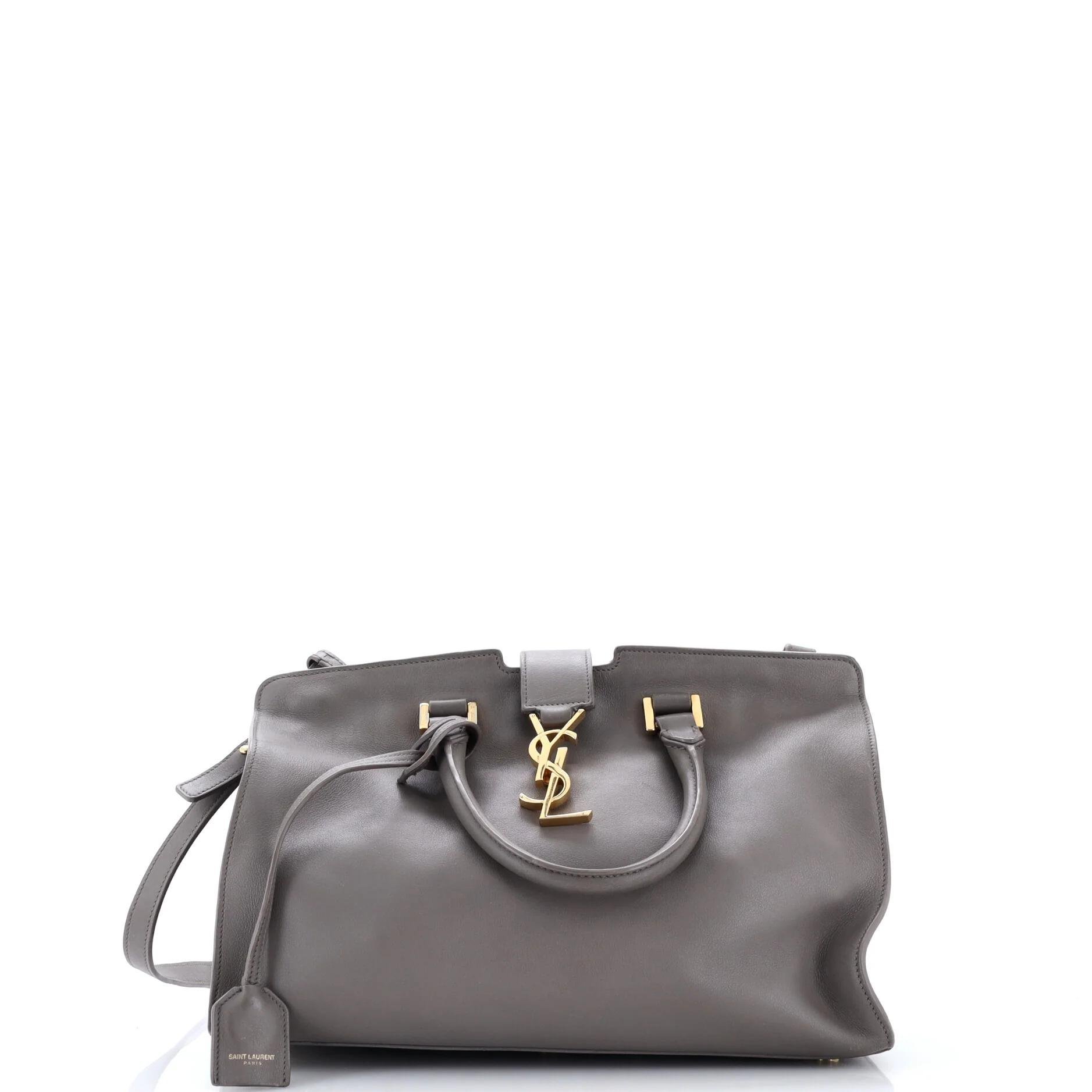 Leather tote