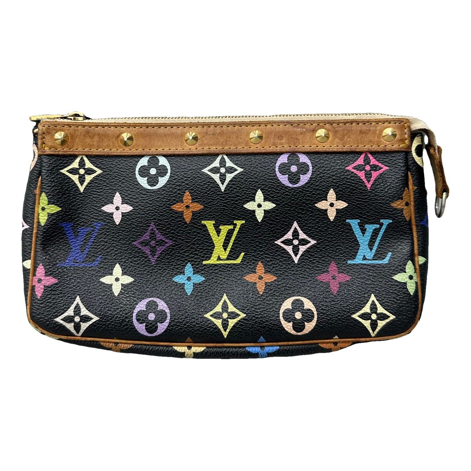 Pochette Accessoire leather handbag