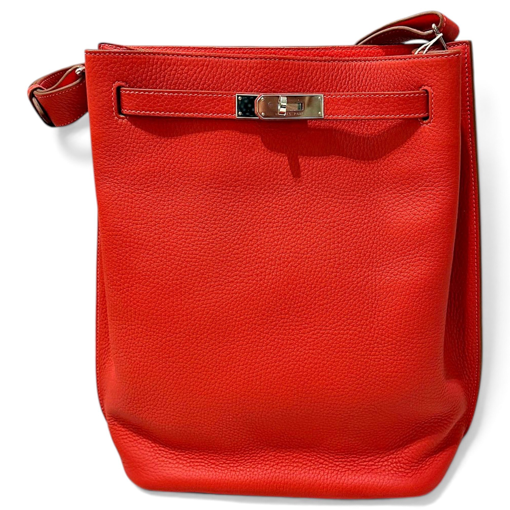 So Kelly leather handbag