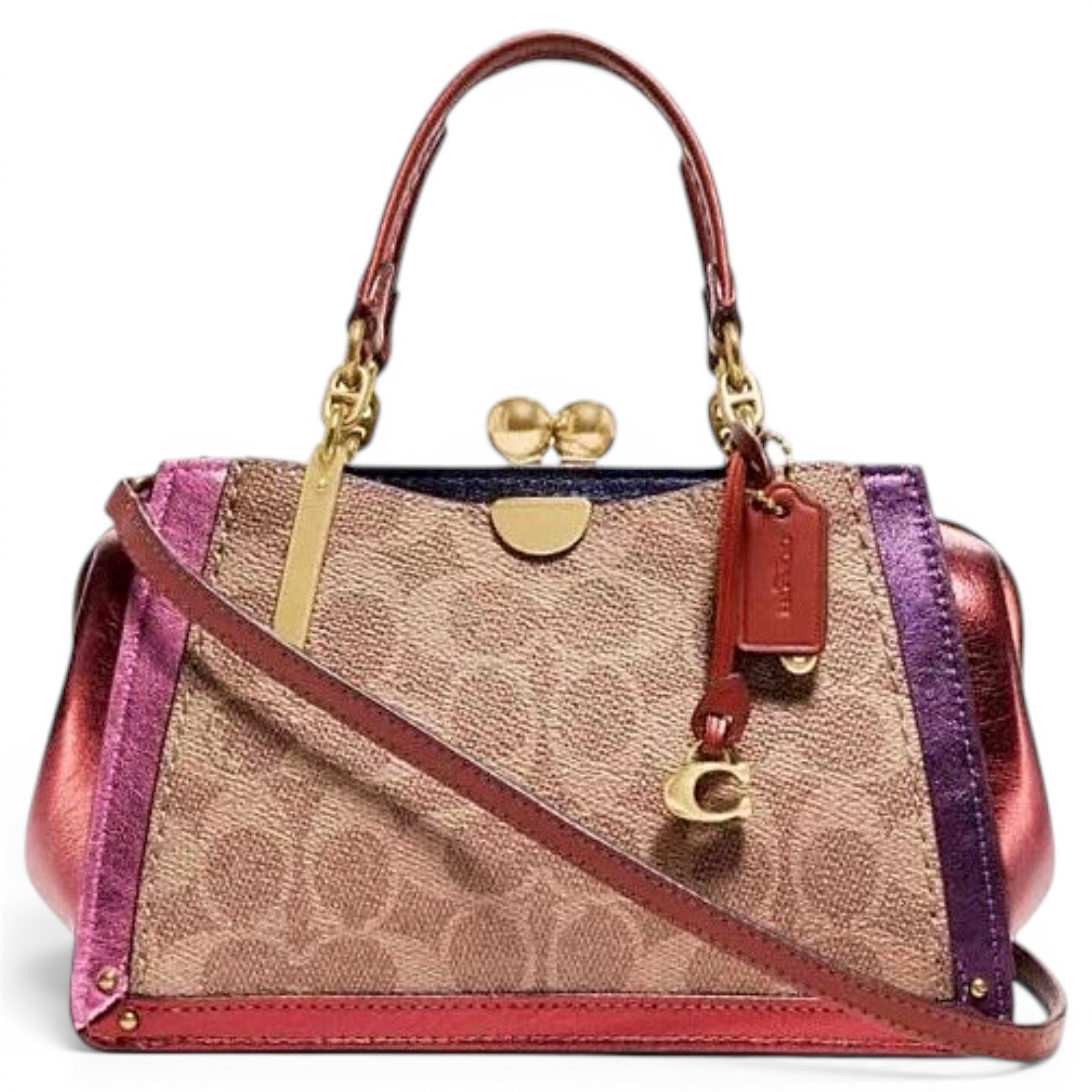 Leather crossbody bag