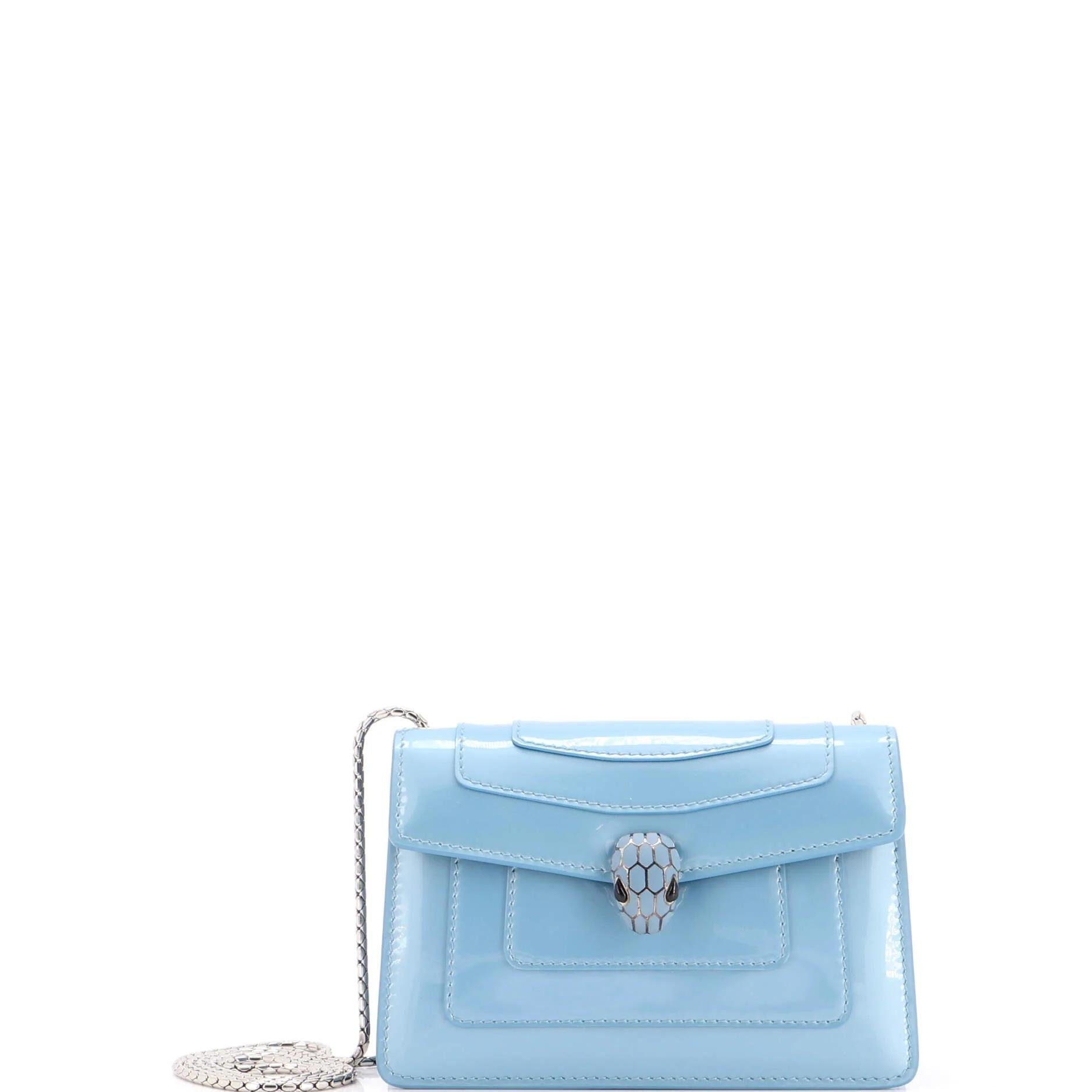 Patent leather handbag