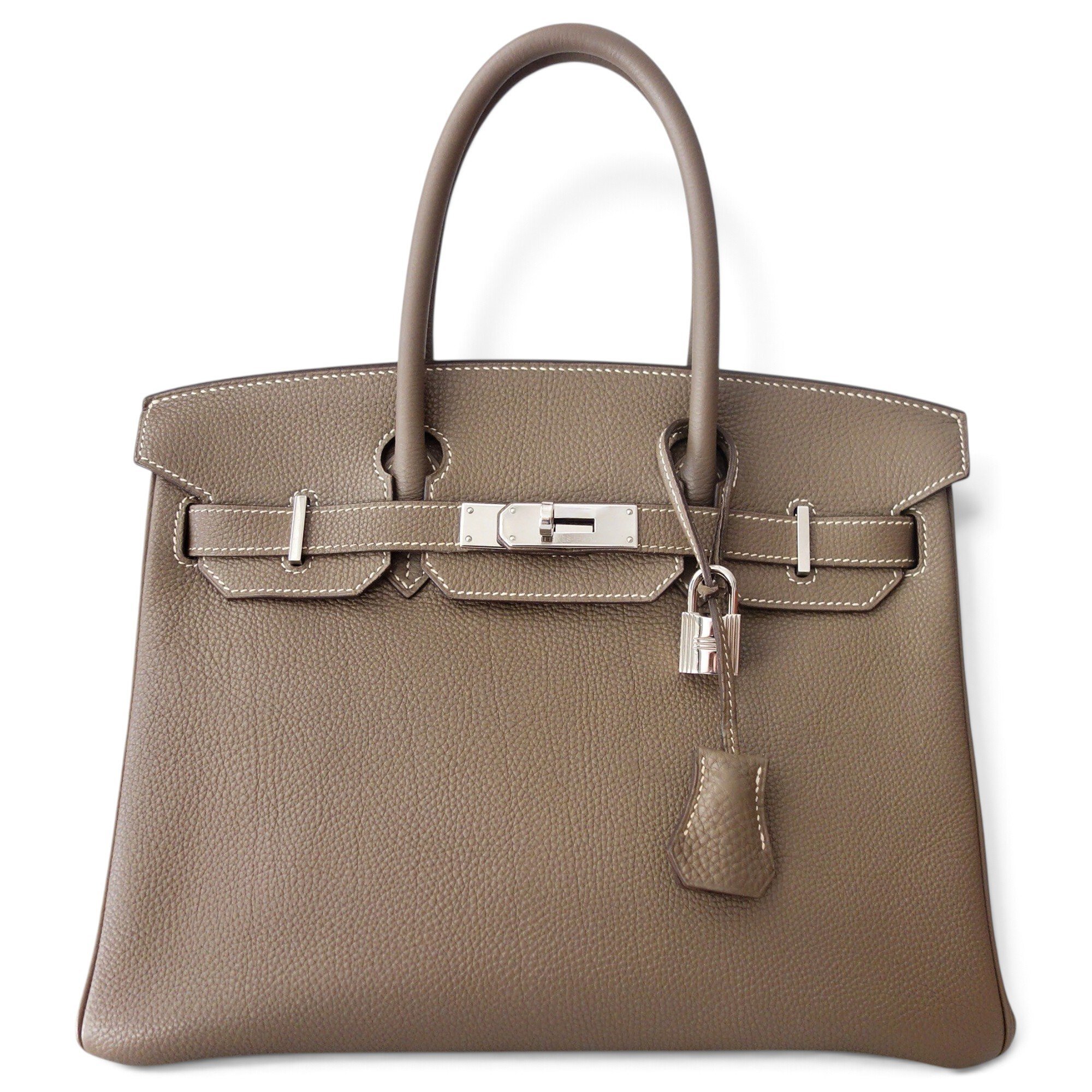 Birkin 30 leather handbag