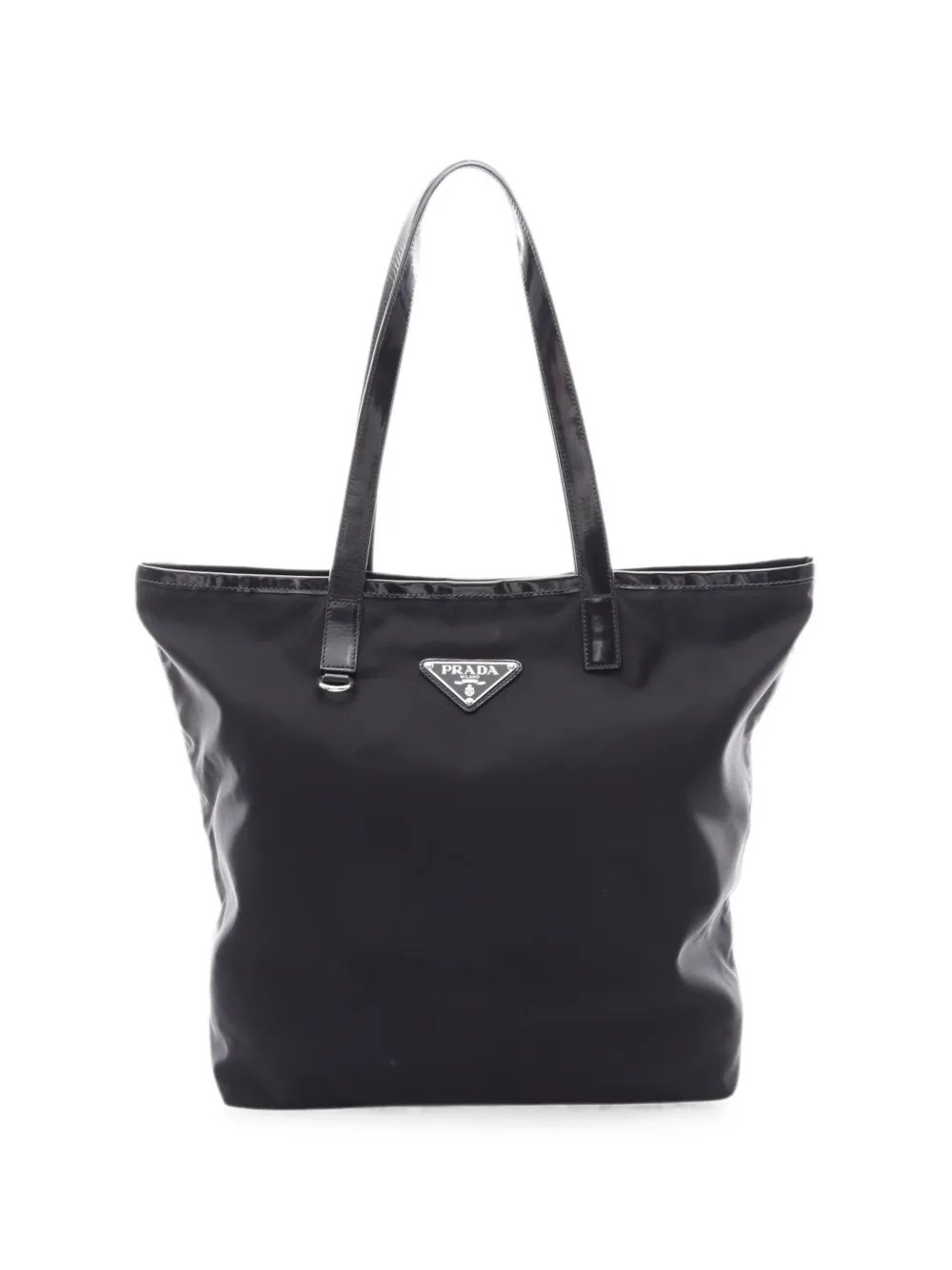 Prada 2010s Triangle-logo tote bag