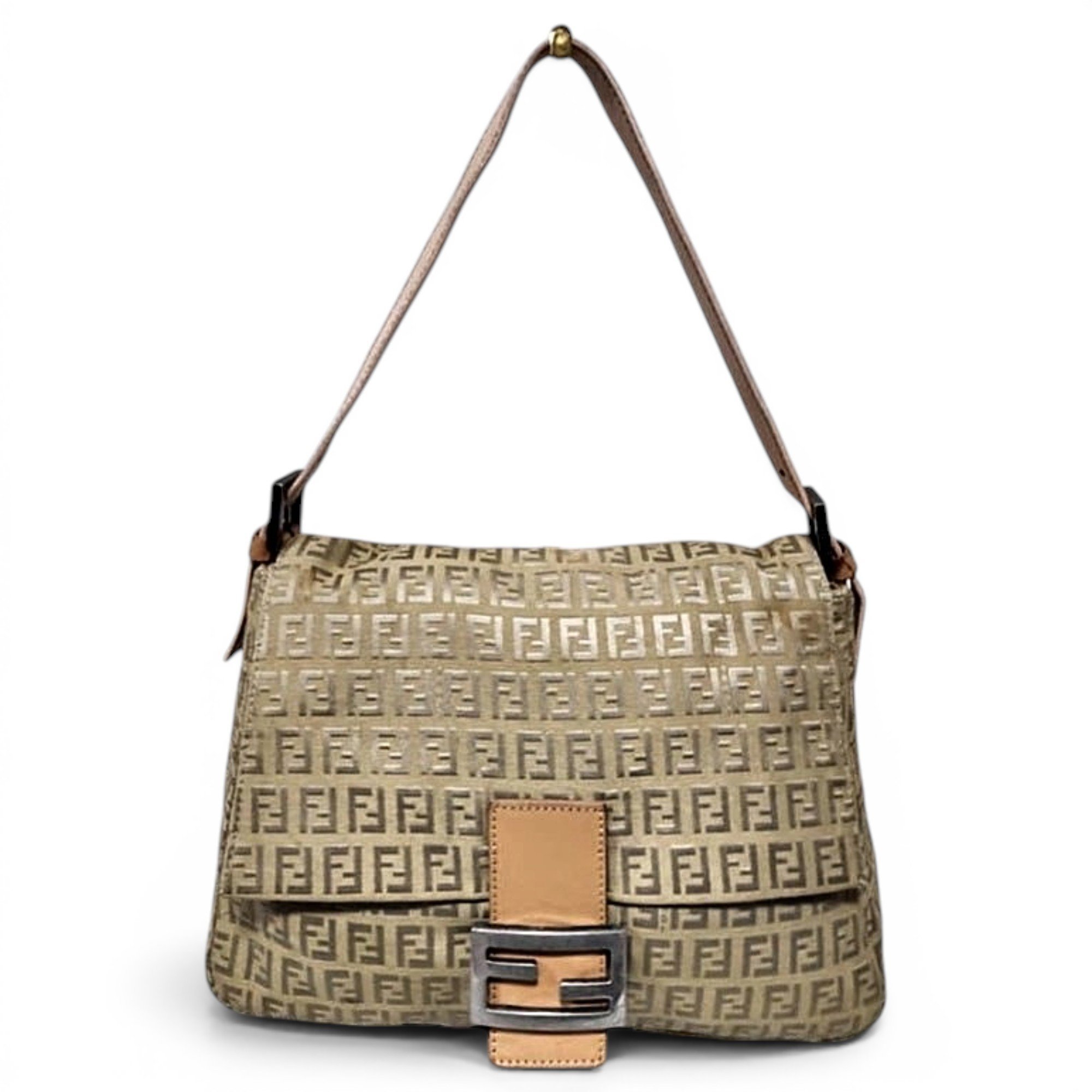 Baguette leather handbag