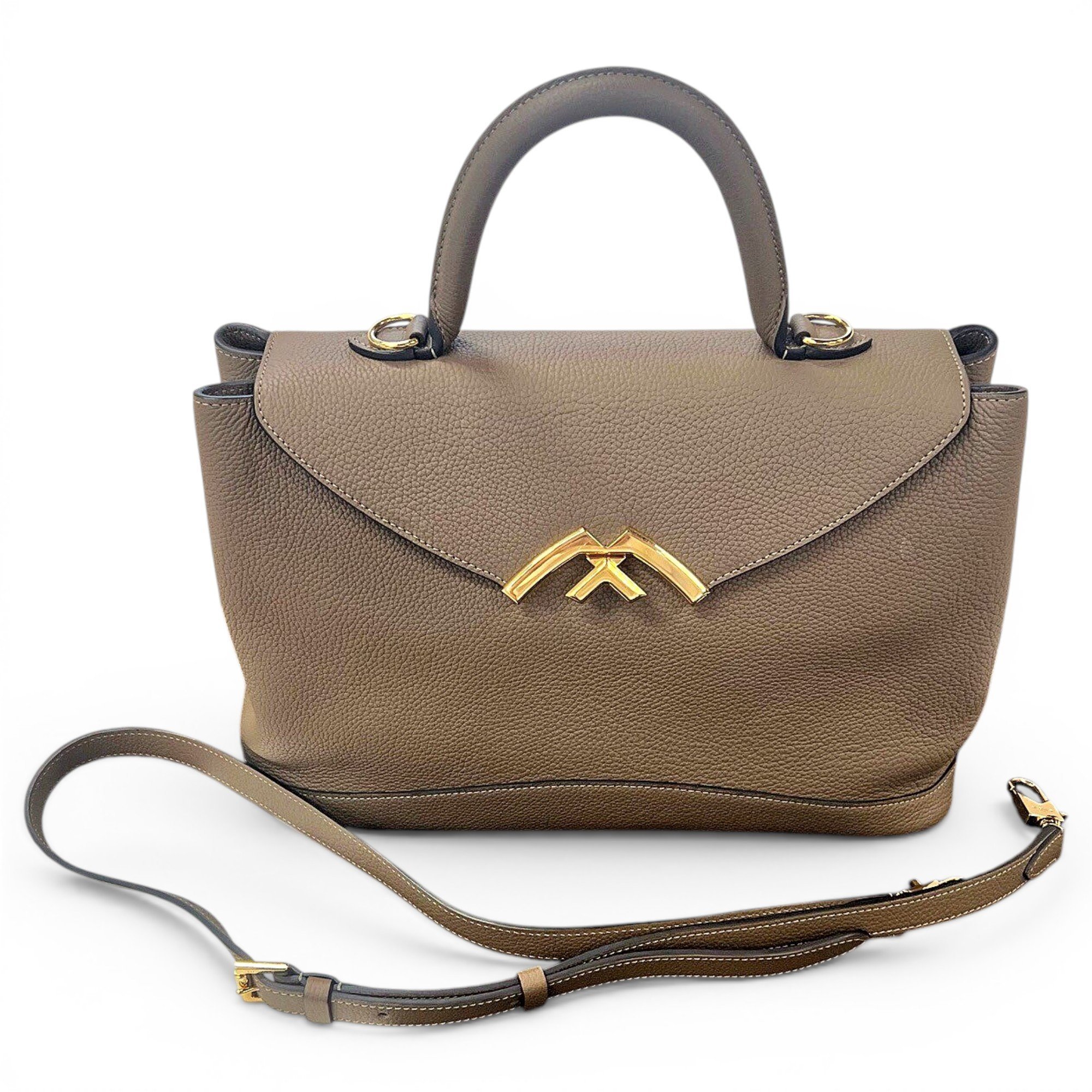 Leather handbag