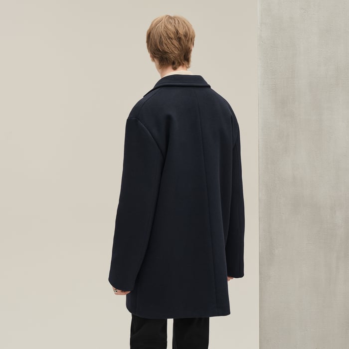 Marine Petit Paul Cashmere Coat