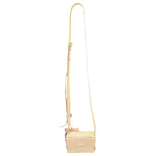 Cassette leather crossbody bag
