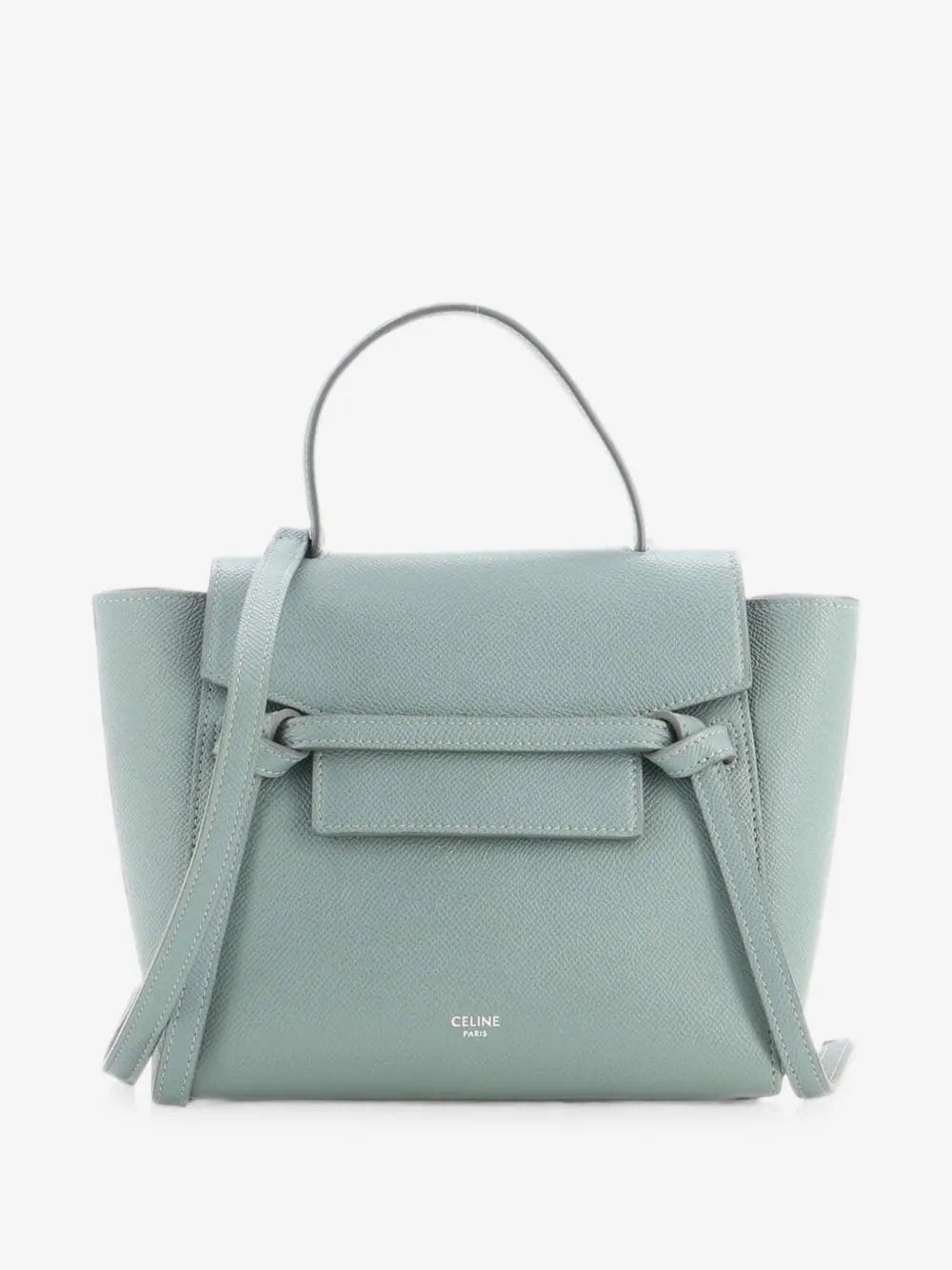 Belt Bag Textured Leather Nano shoulder bag