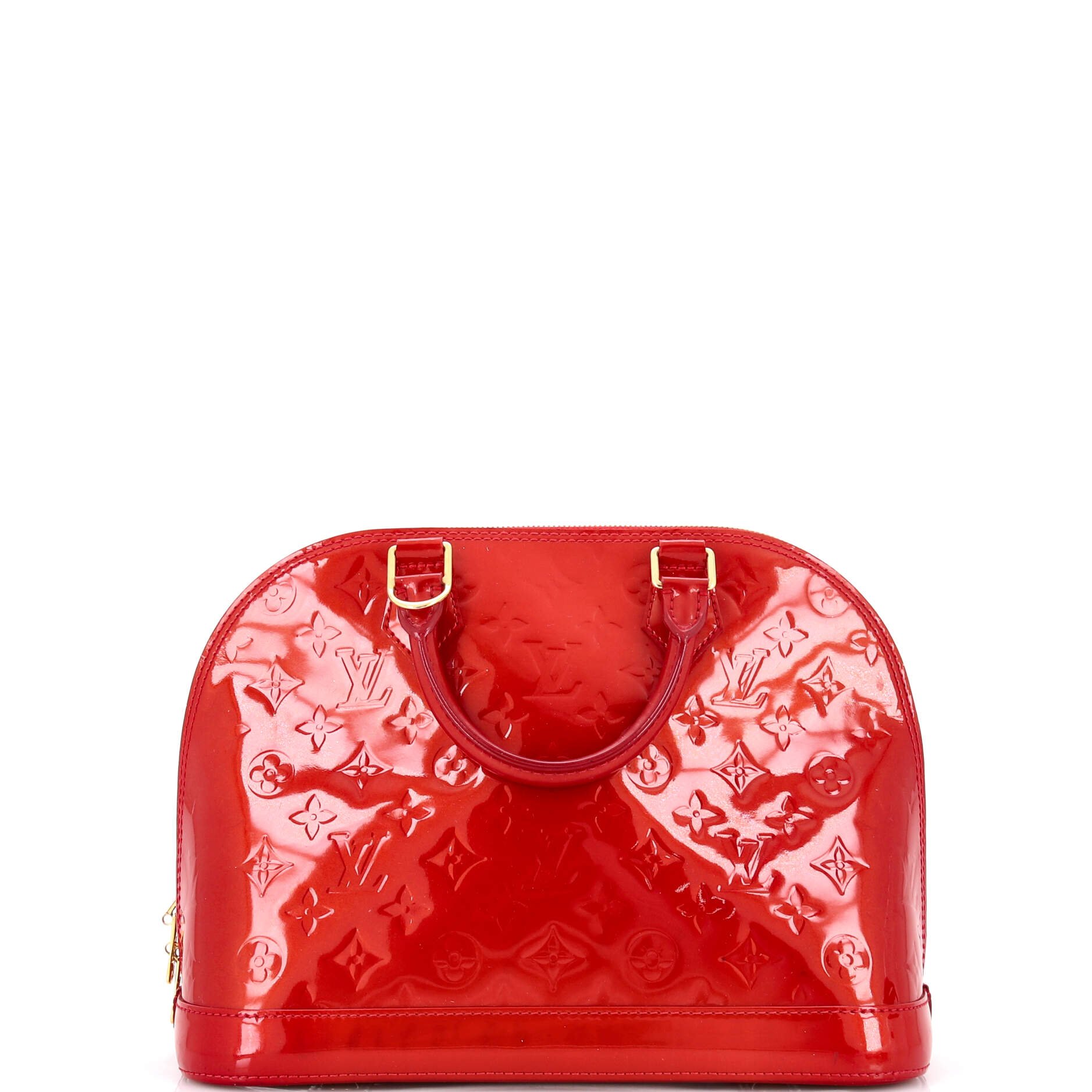 Alma Handbag Monogram Vernis PM