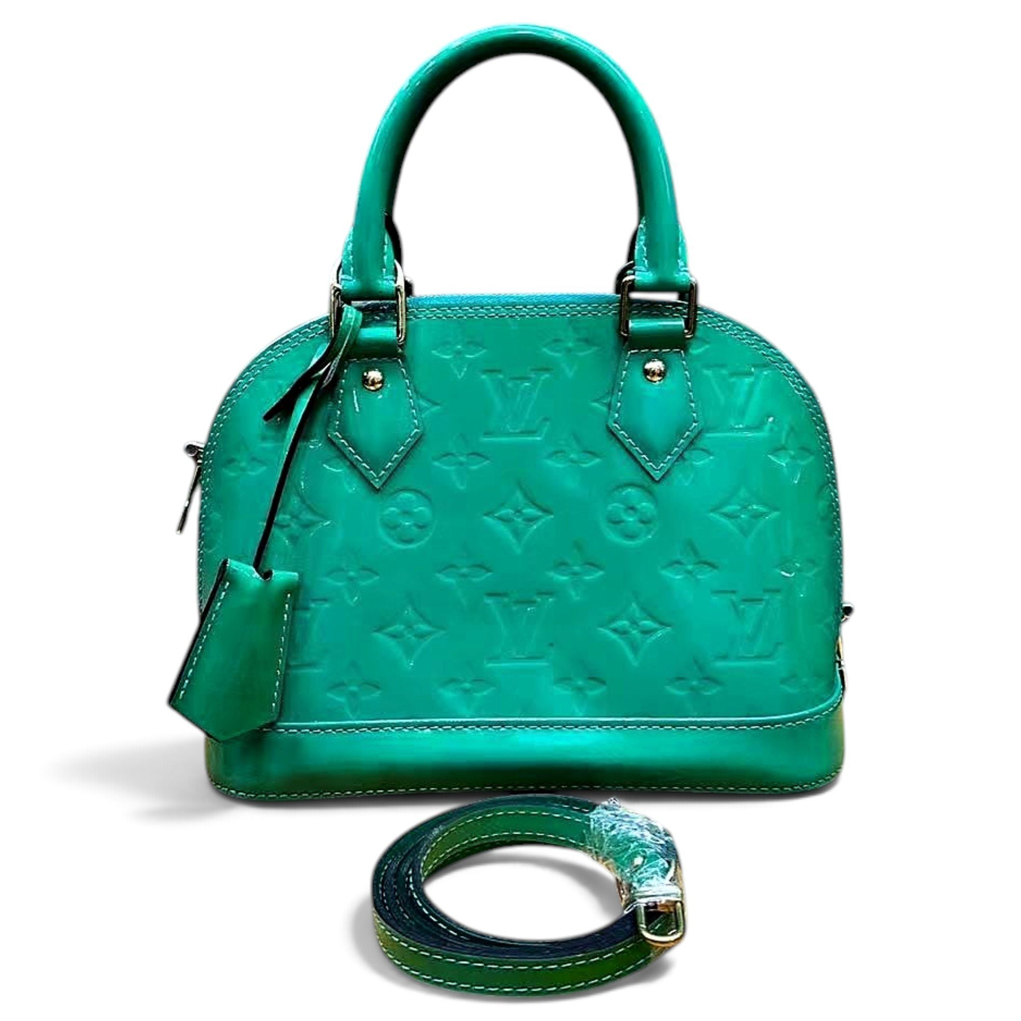 Louis Vuitton Alma BB patent leather mini bag