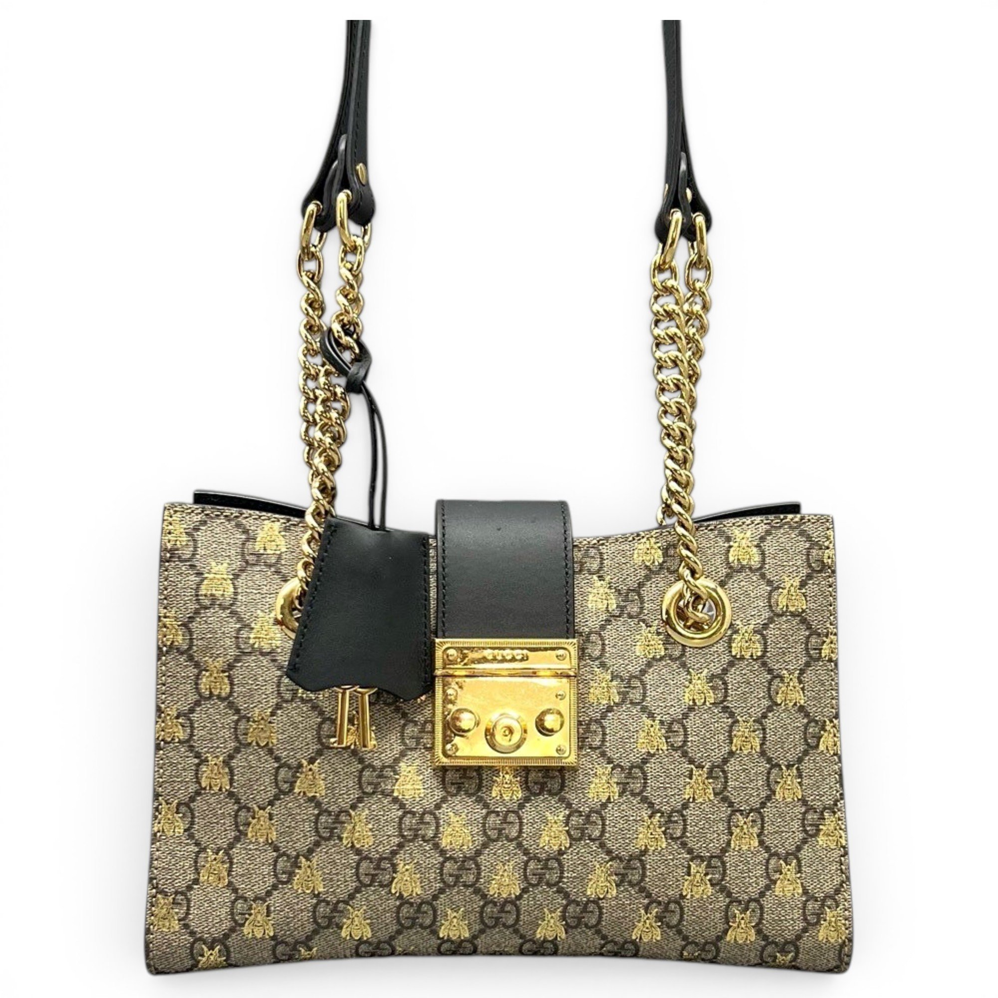 Padlock cloth handbag