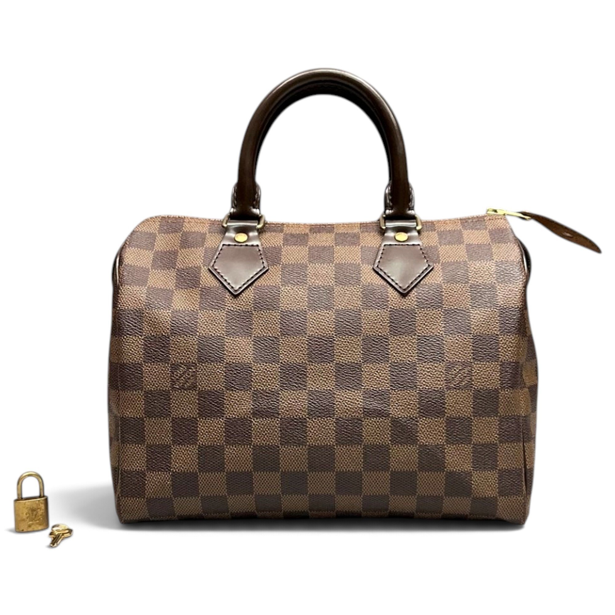 Speedy leather bowling bag