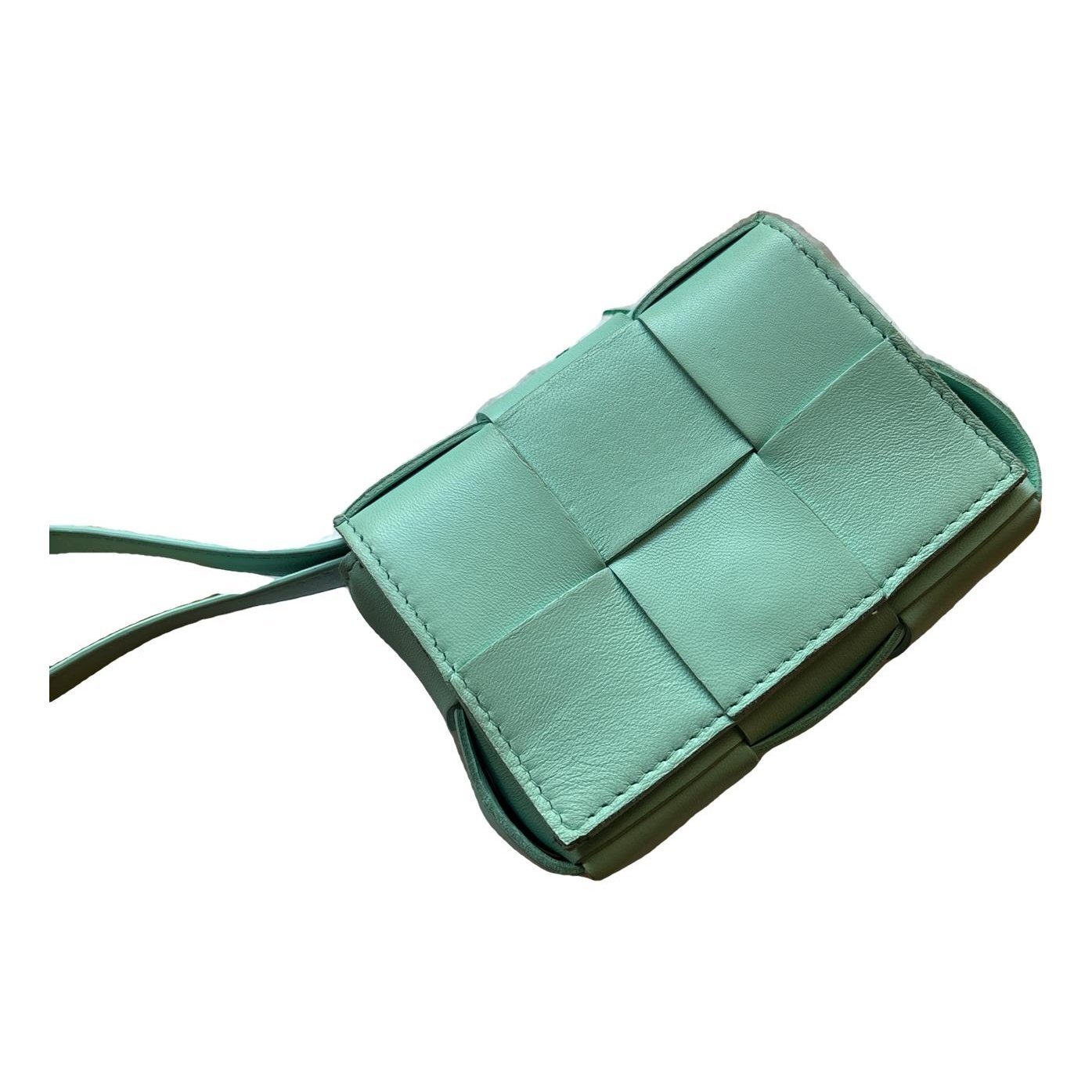 Cassette leather crossbody bag