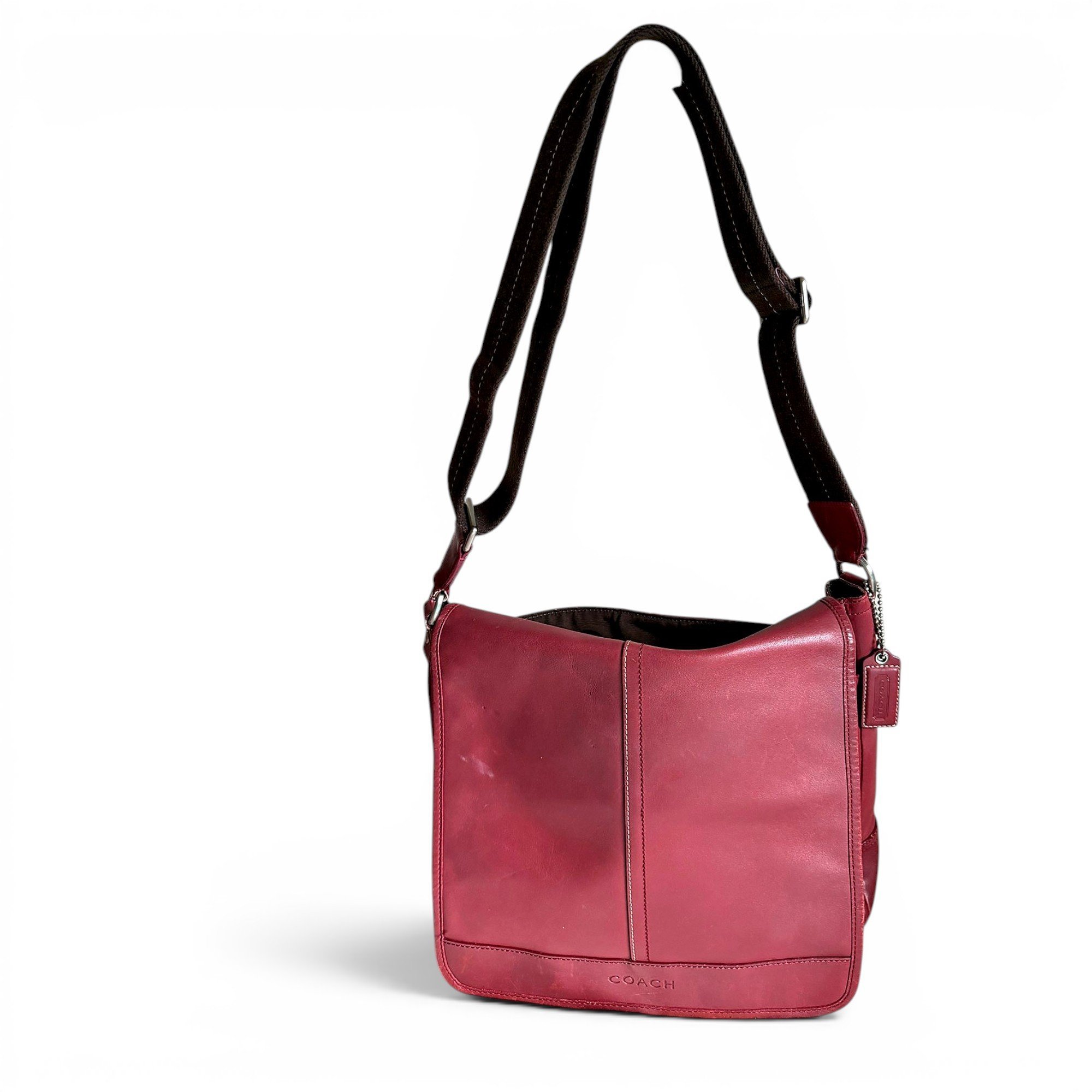 Leather crossbody bag