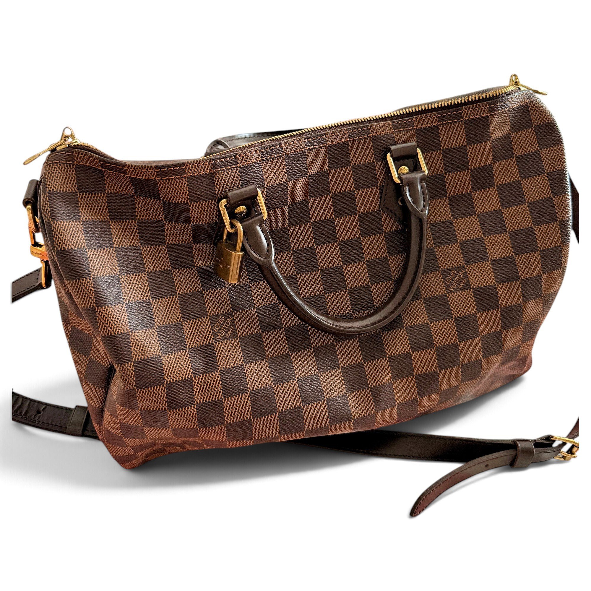 Speedy Bandoulière leather handbag