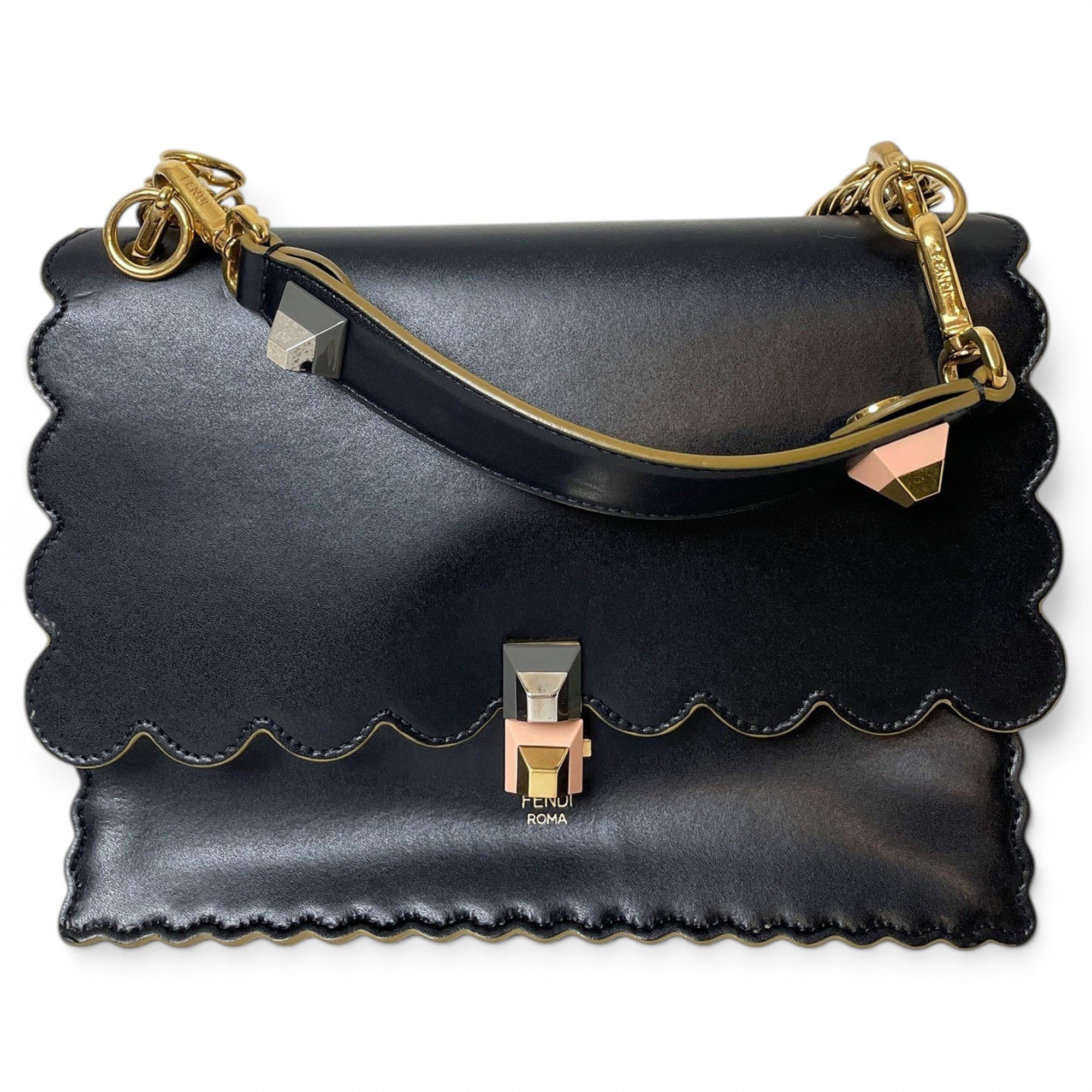 Kan I leather handbag