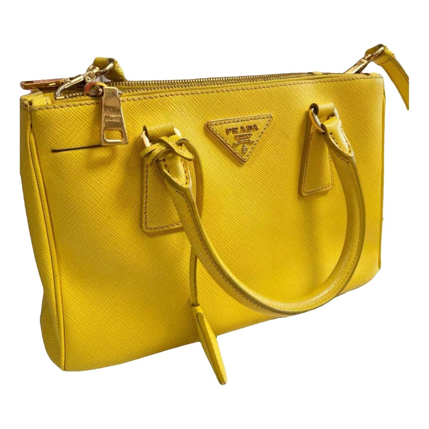 Galleria leather handbag