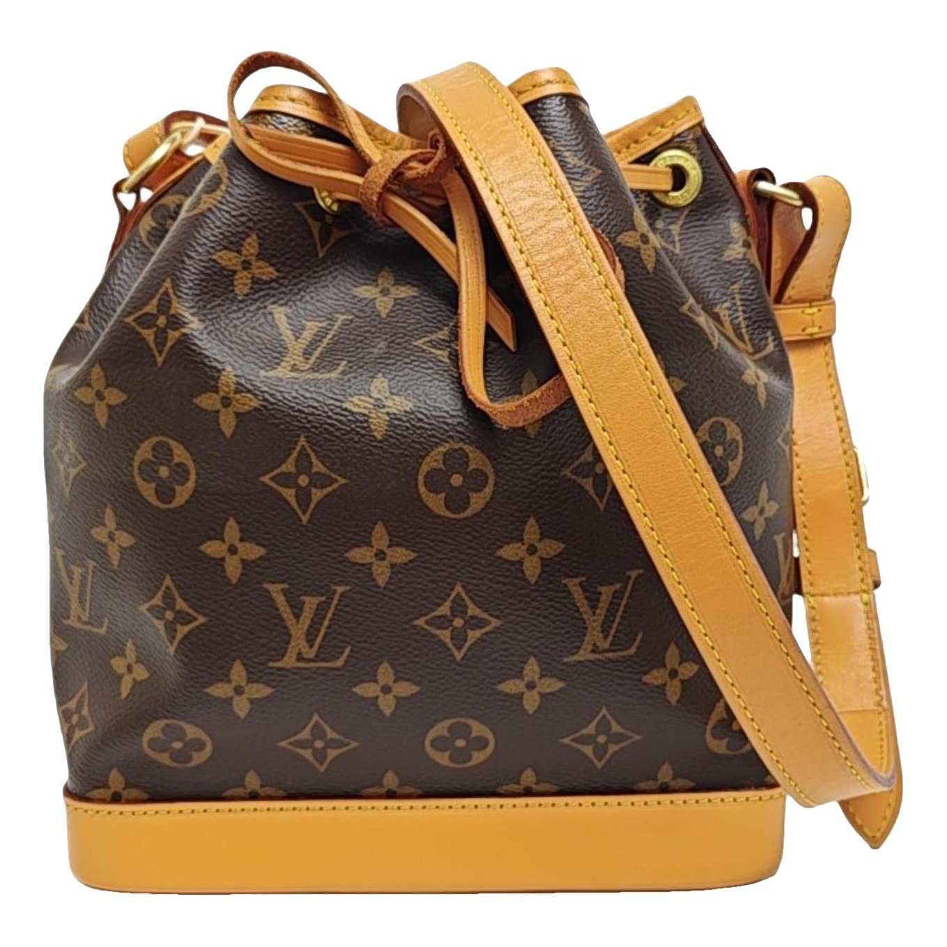 Nano Noé leather handbag
