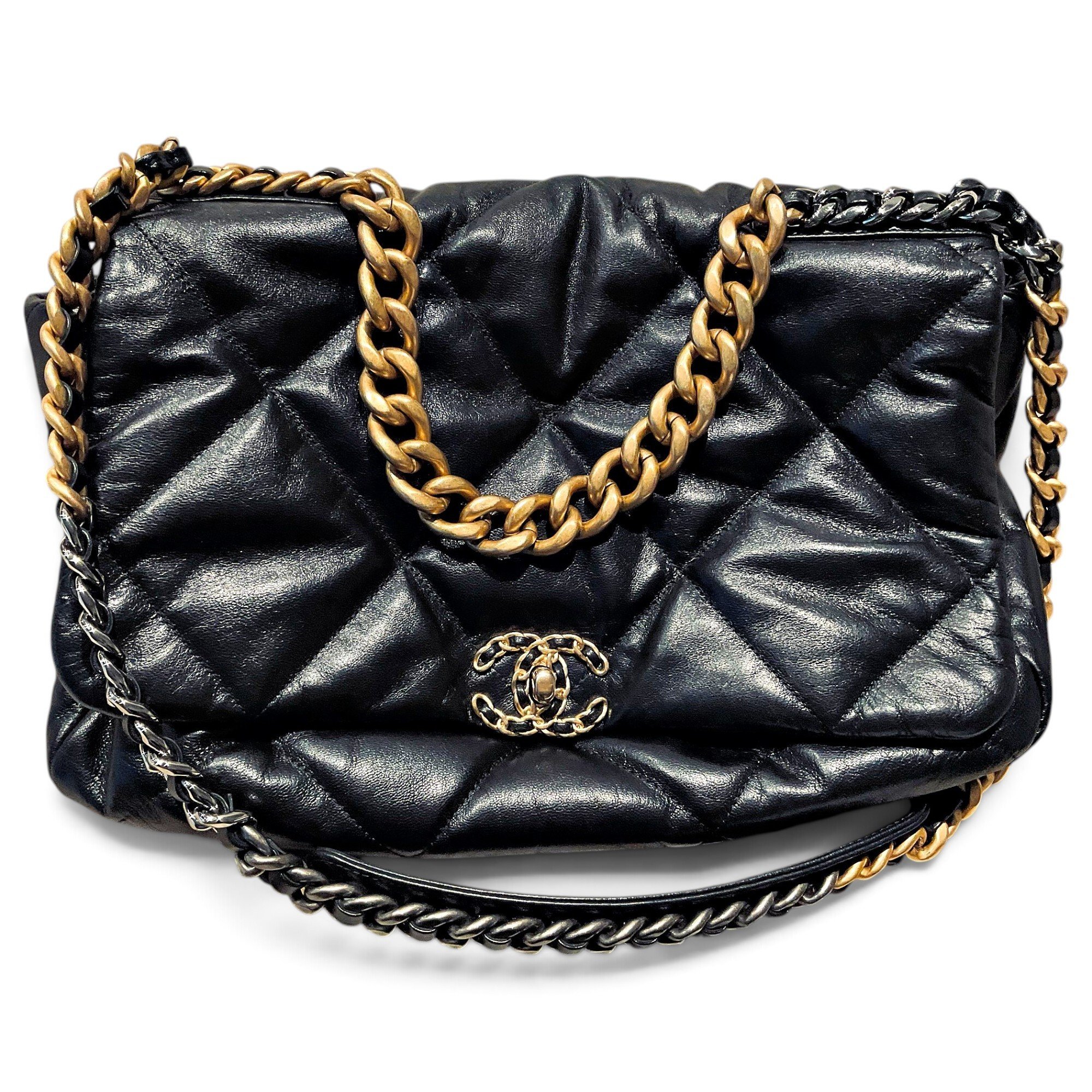 Chanel 19 leather handbag