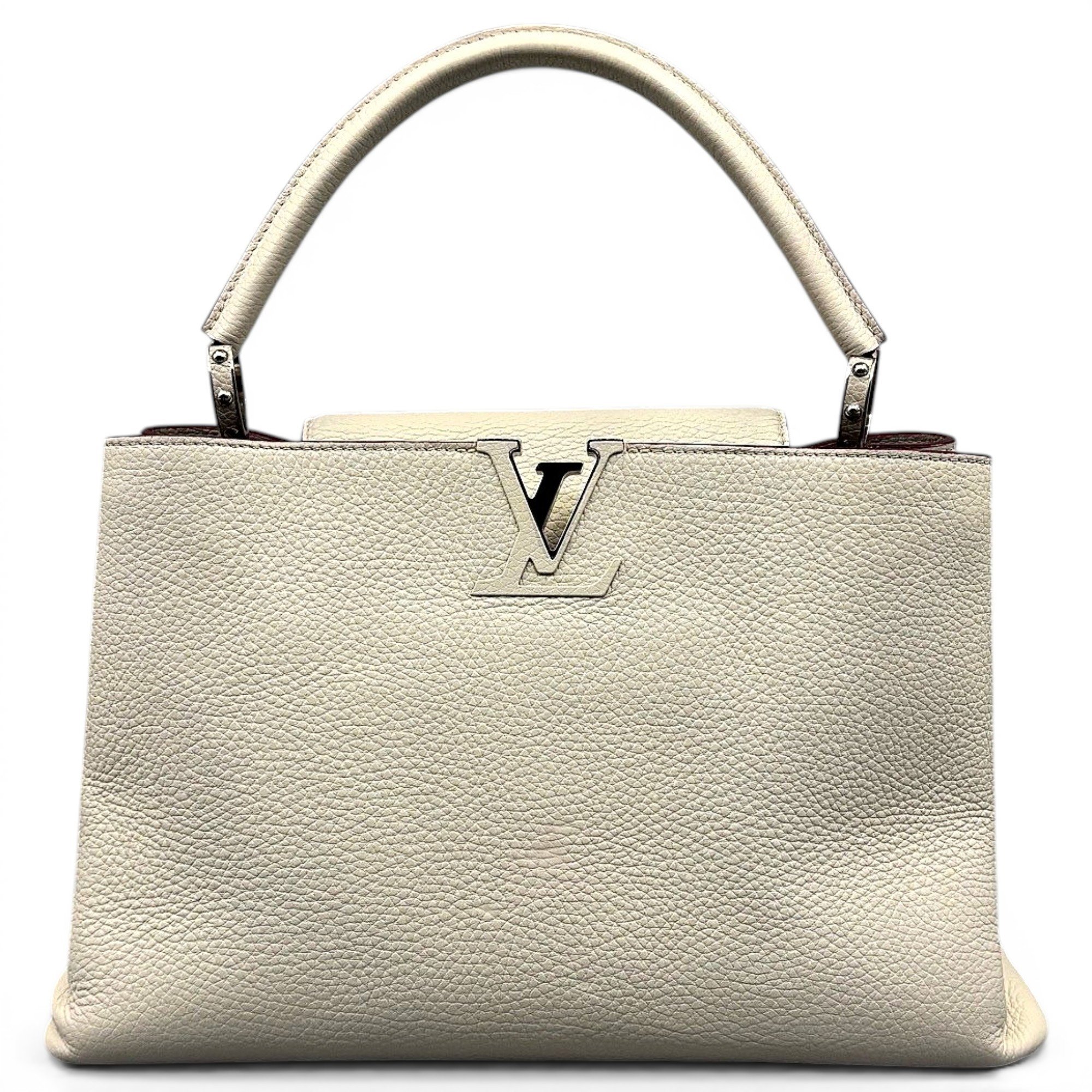 Capucines leather handbag