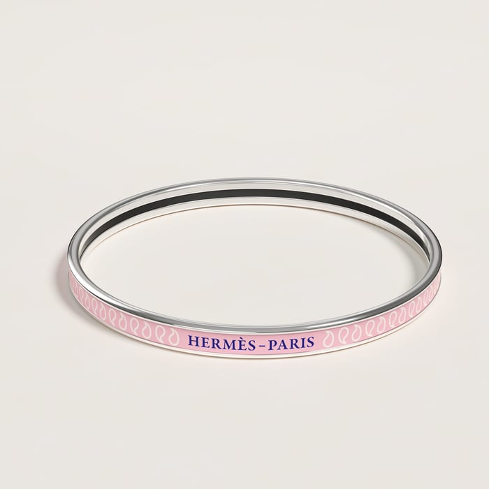 Confettis Rose Palmettes Composees Bangle