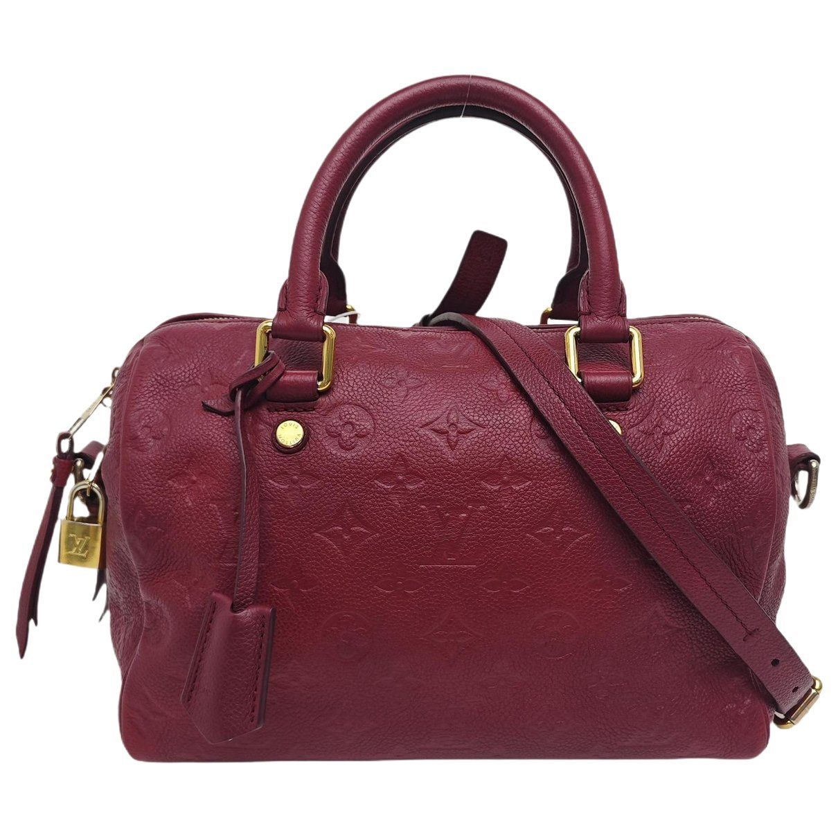 Nano Speedy / Mini HL leather handbag