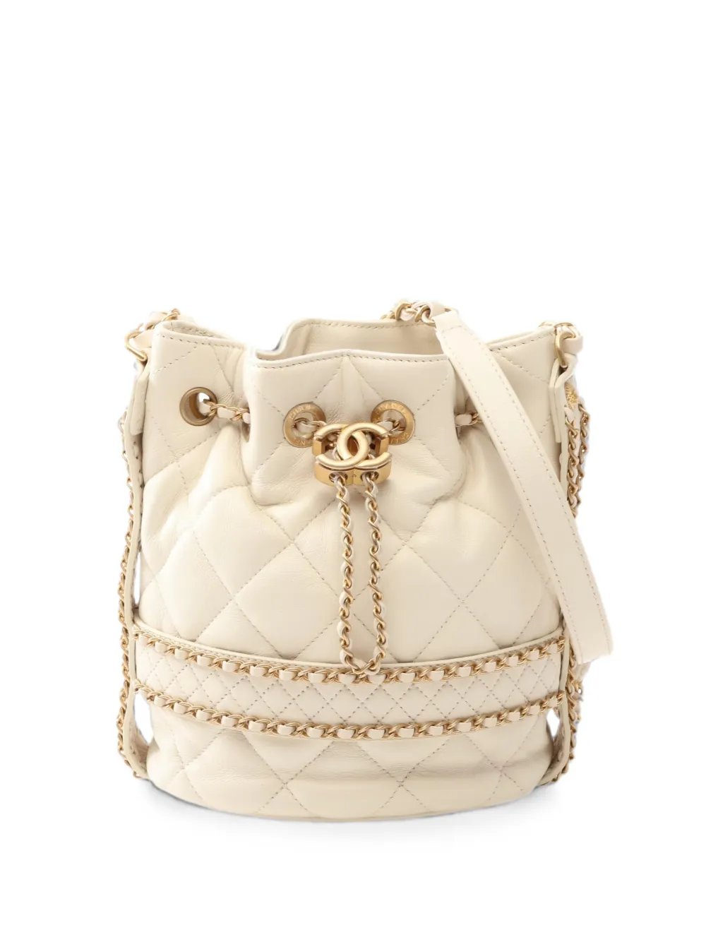 2019 chain-drawstring mini bag