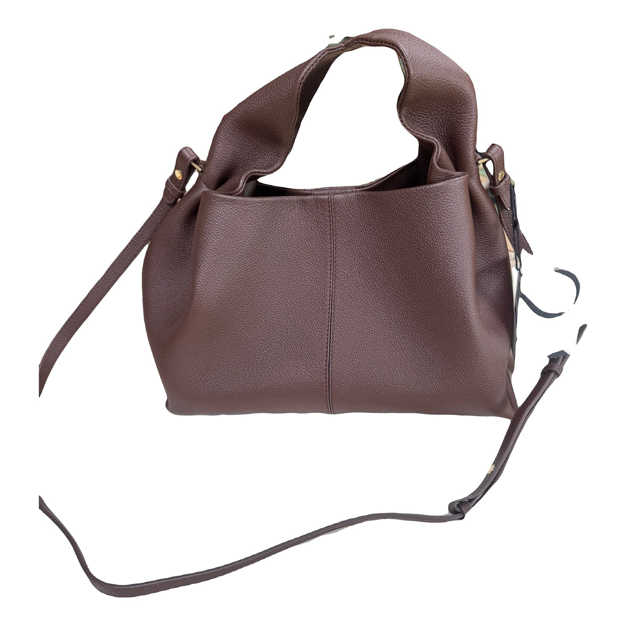 Polene Numéro Neuf leather handbag