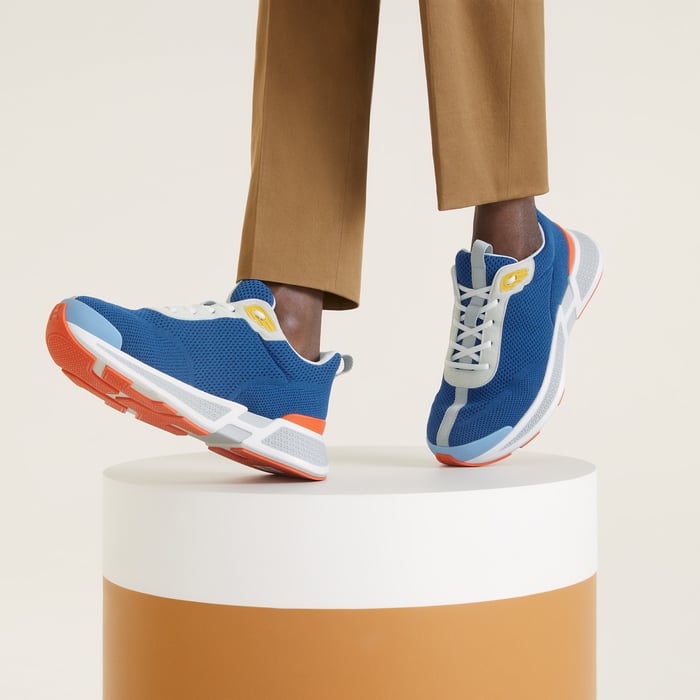 Multicolore Bleu Indigo Heros Sneaker