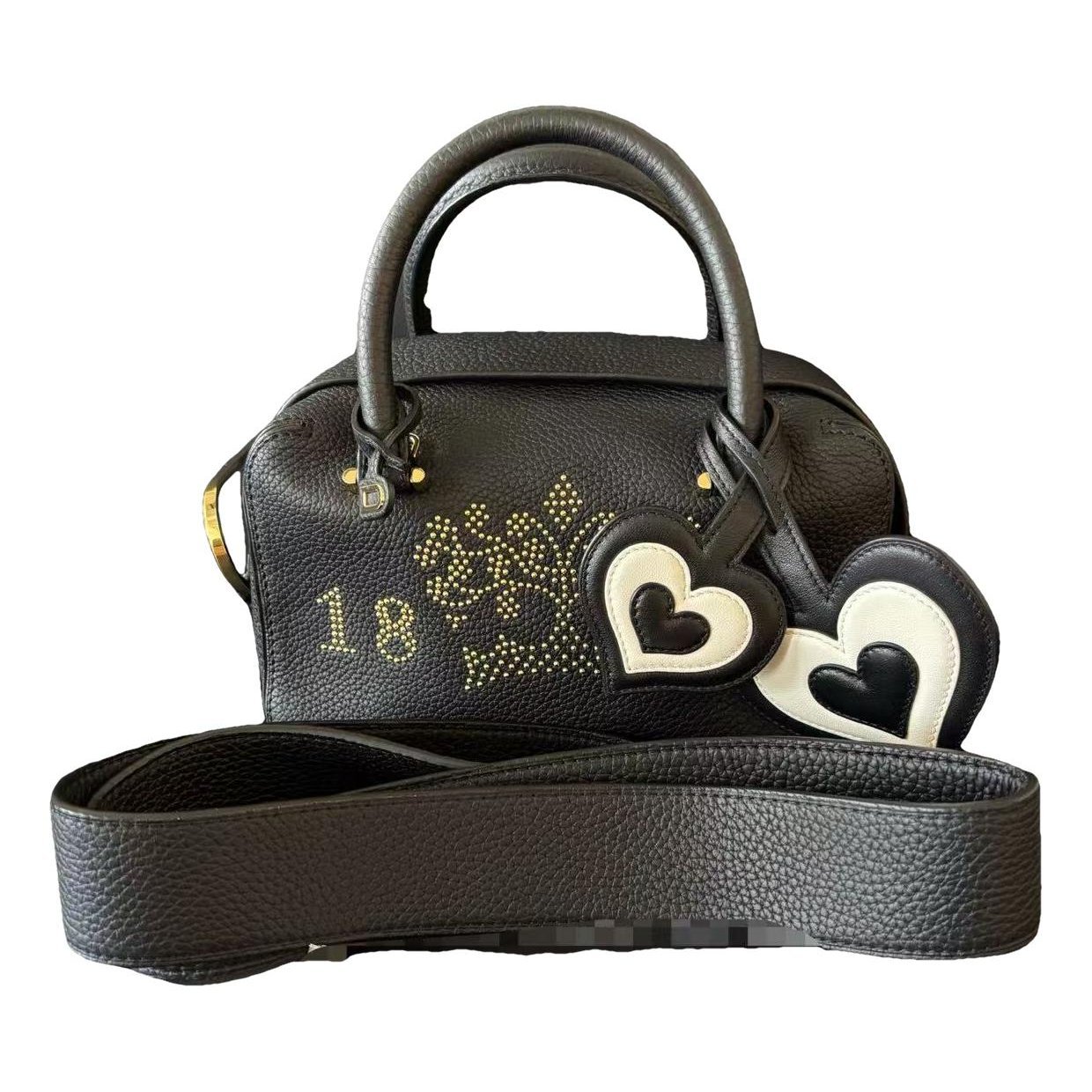 Cool Box leather handbag