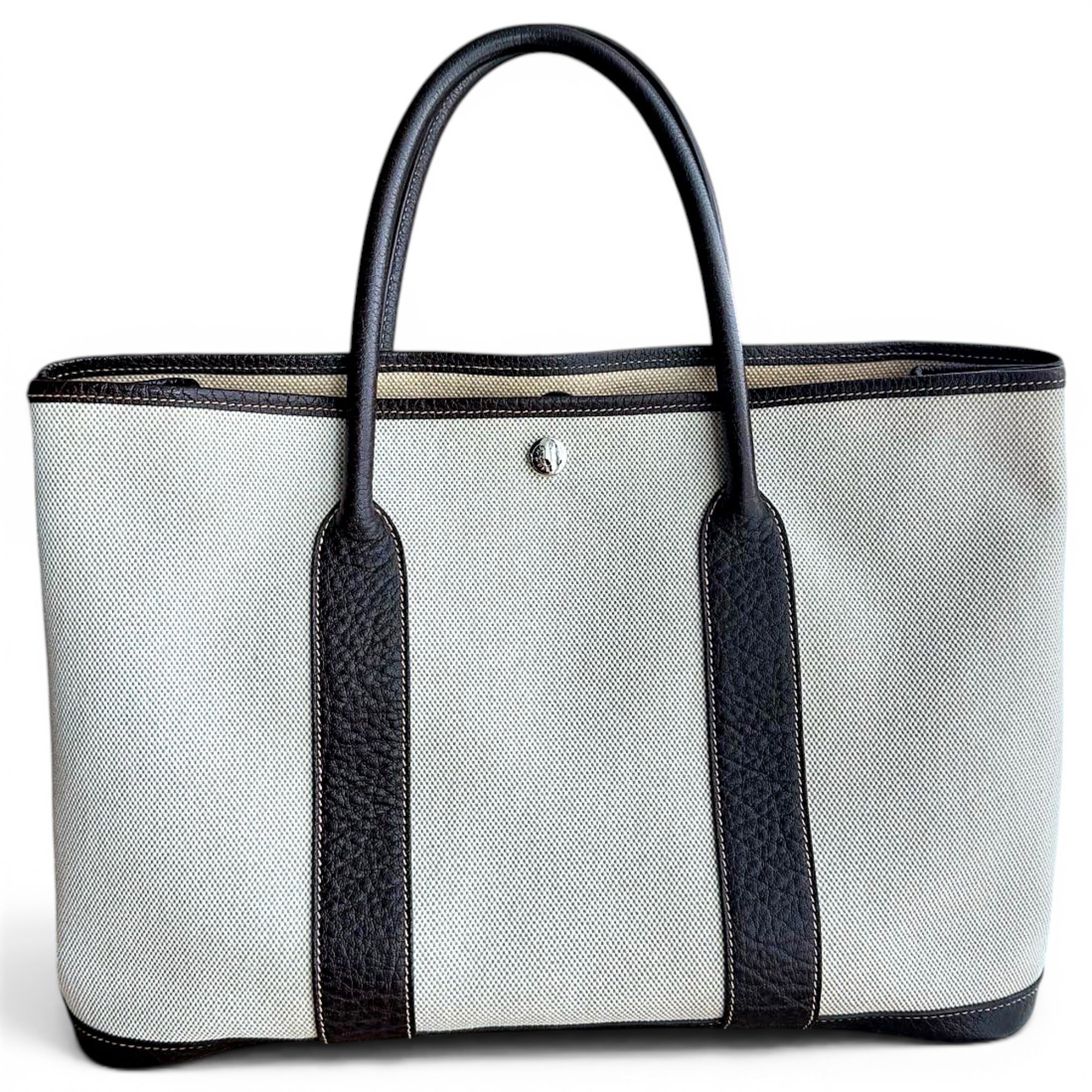 Garden Party leather handbag