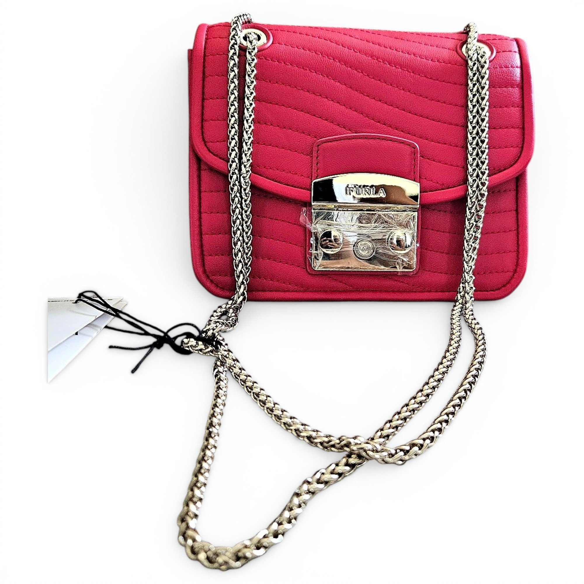 Metropolis leather crossbody bag