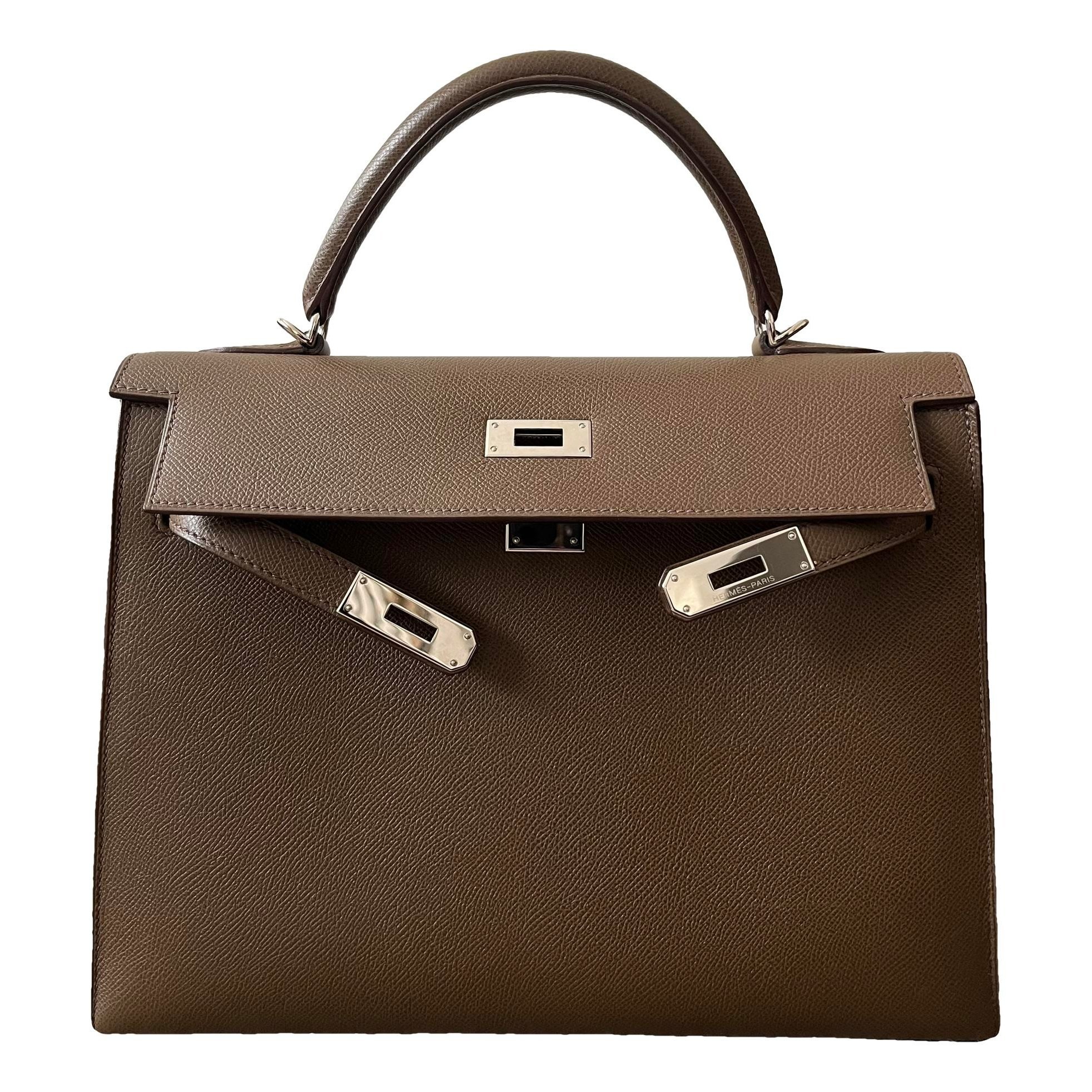 Hermes Kelly 32 Handbag Alezan 2007